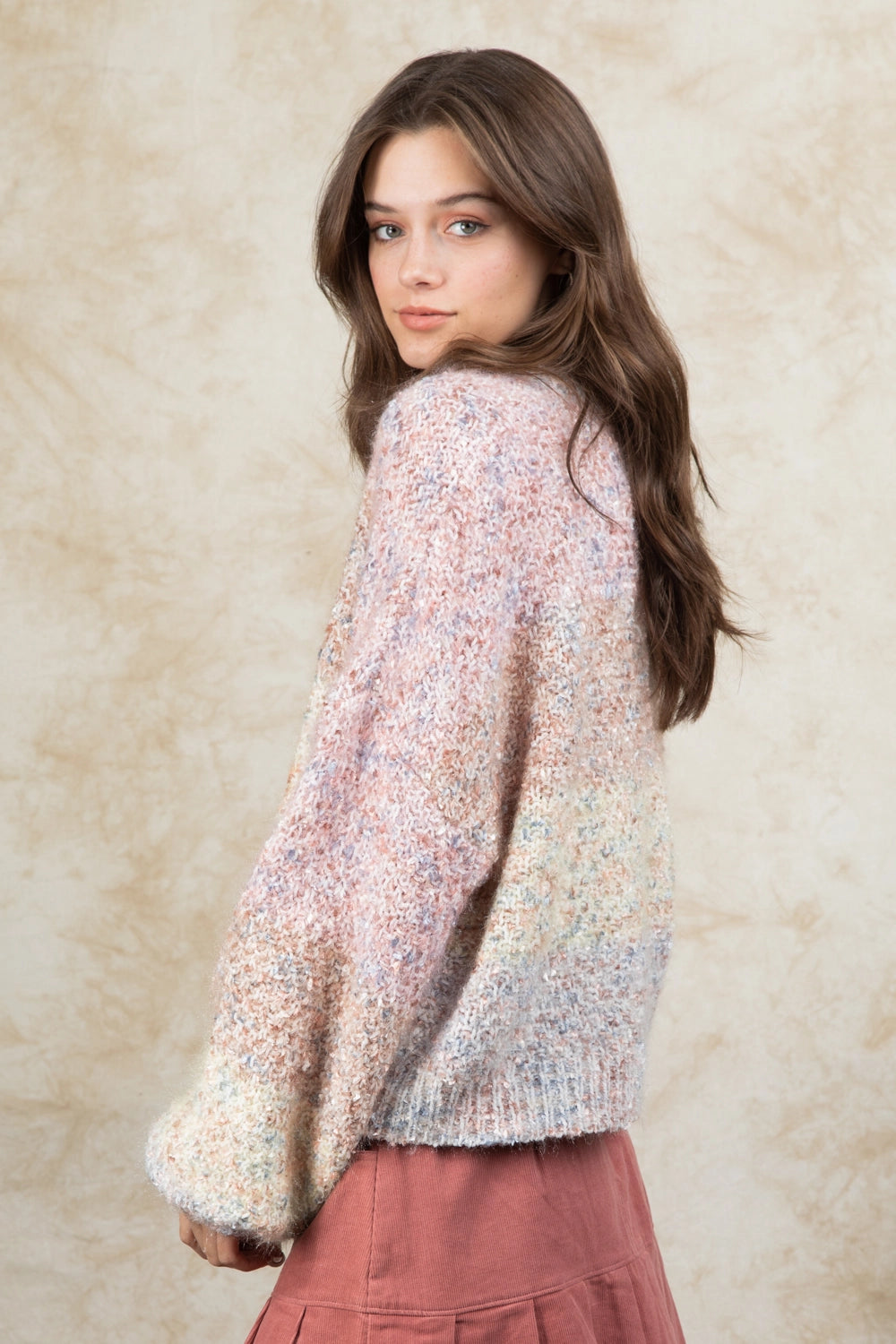 Pastel Colorblock Sweater