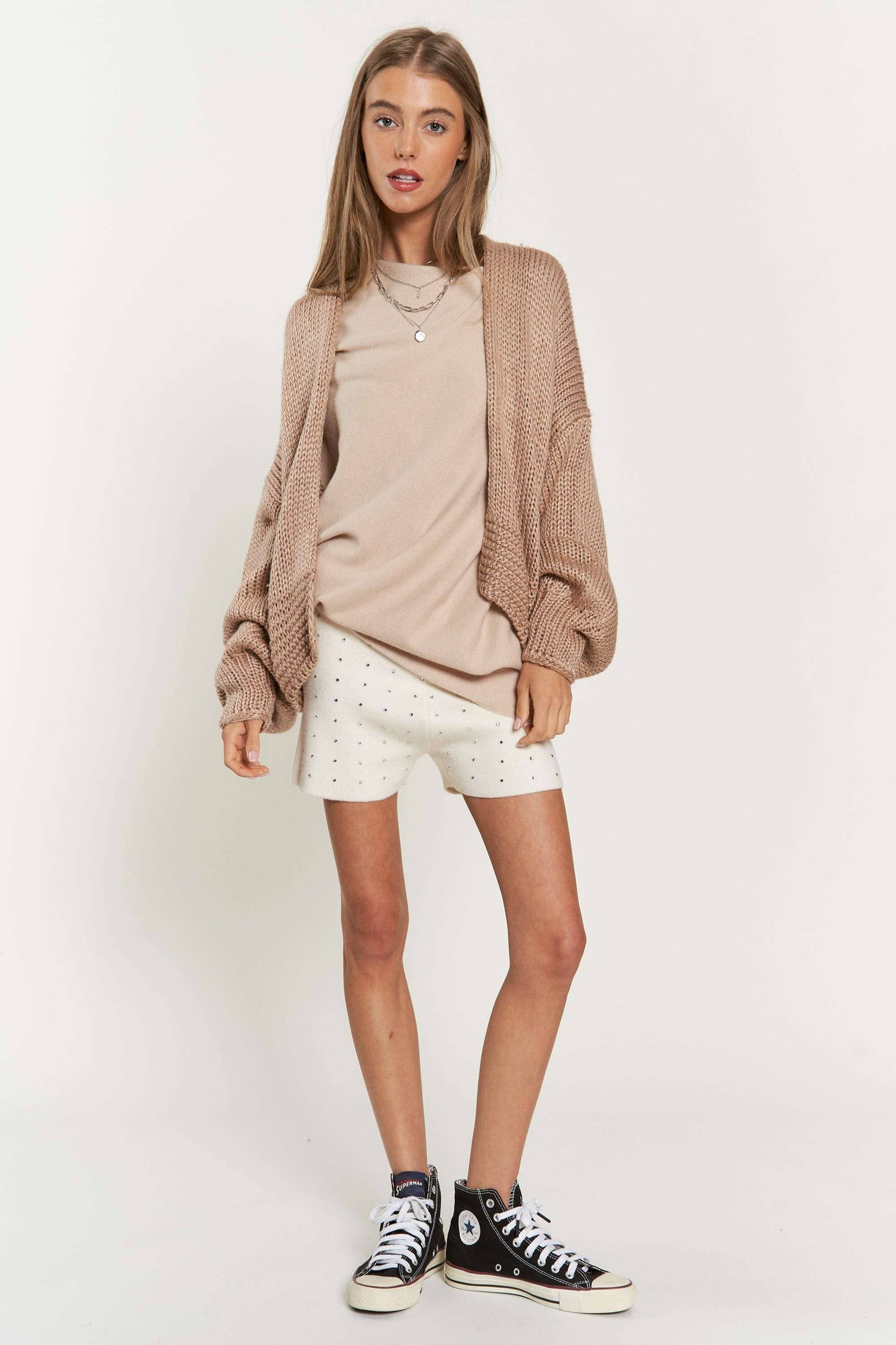 Tangerine Chunky Cardi