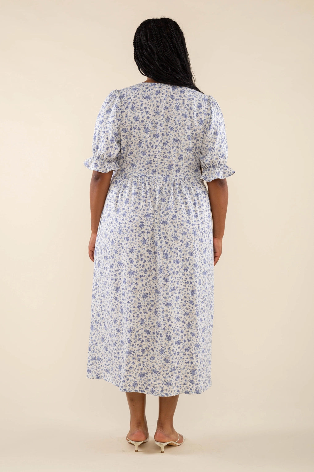 Little Flower Wrap Midi