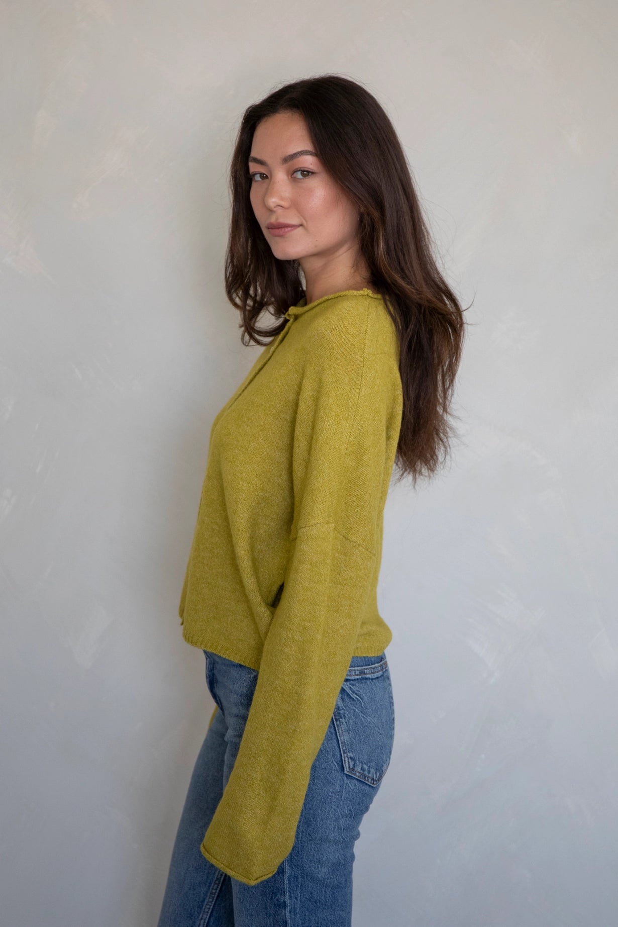 Simply the Best Cardi | Dijon Yellow