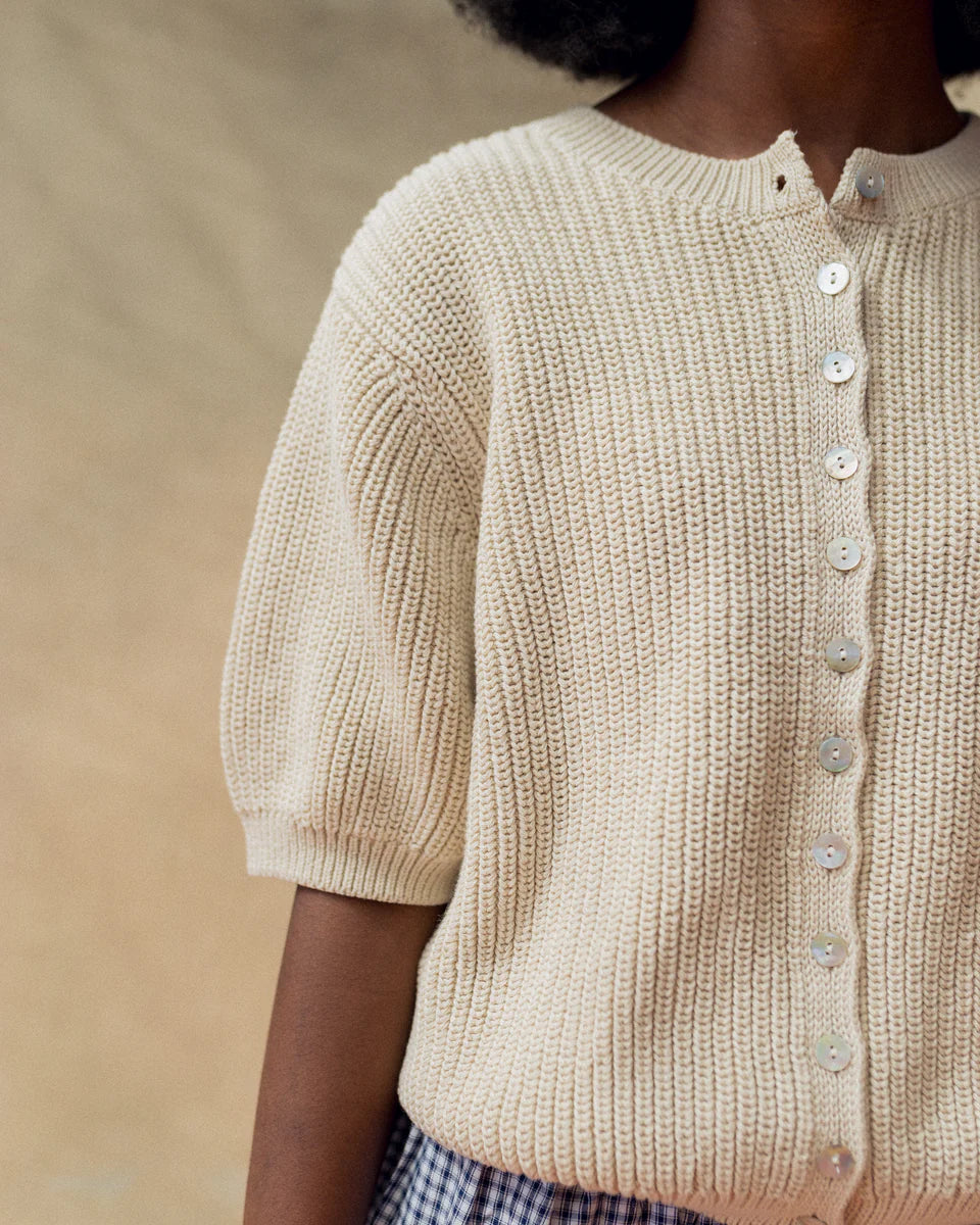 Coastal Cardigan (Sand) | Sonderhaus