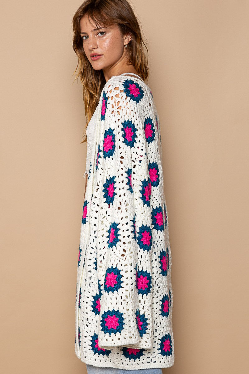 Marshmallow Crochet Cardi