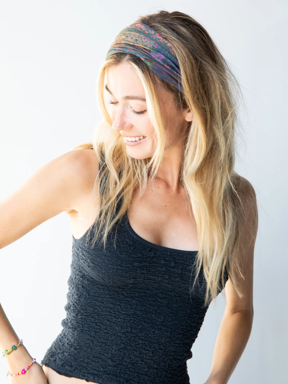 Full Boho Bandeau® Headband (Vintage Patchwork)