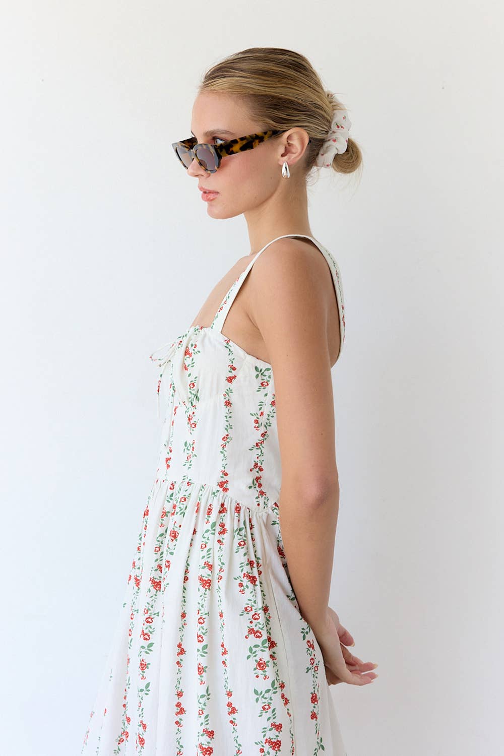 Sicilian Summer Midi Dress