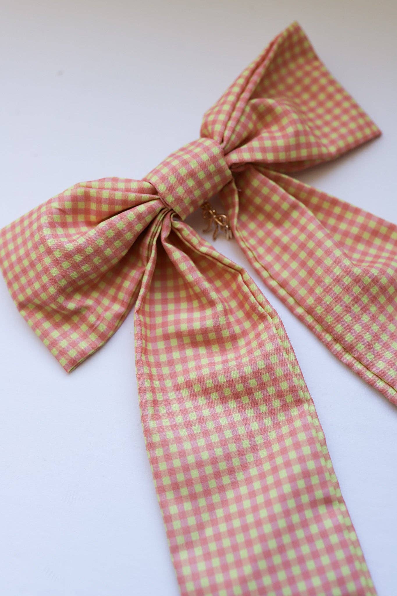 PINK PLAID jumBOW | KAXI