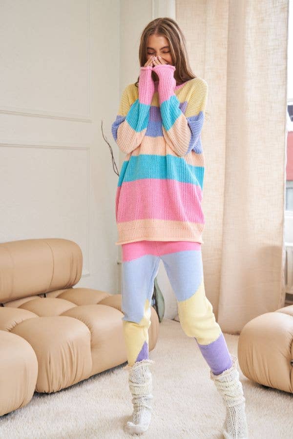 Reading Rainbow Tunic Sweater