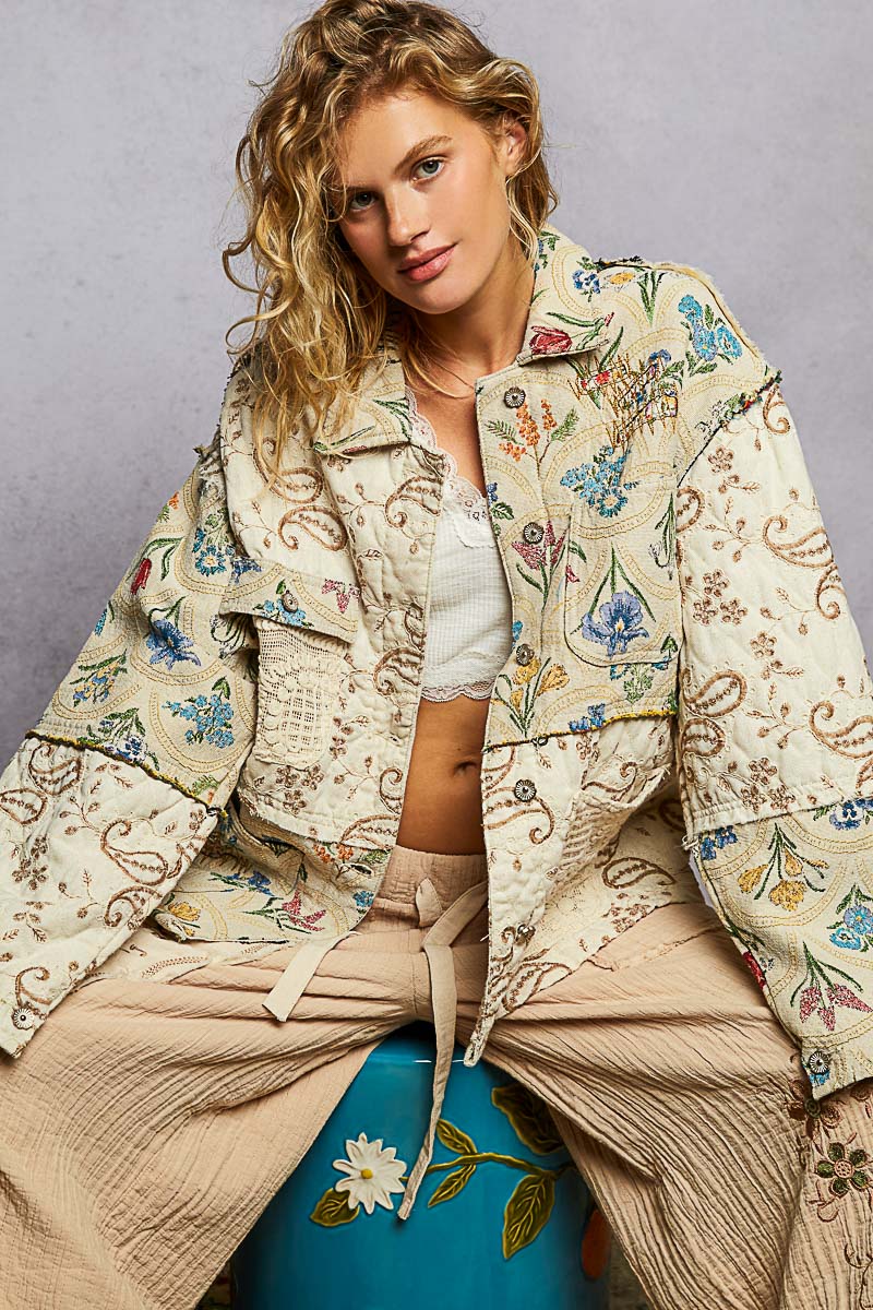 Marnie Patchwork Shacket