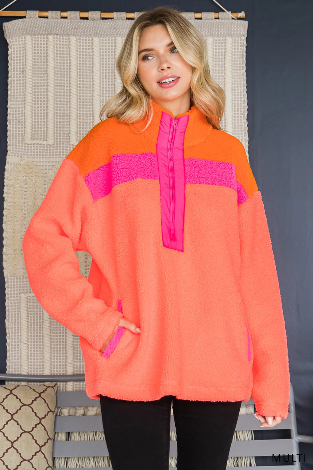 Orange You Glad Quarter Zip