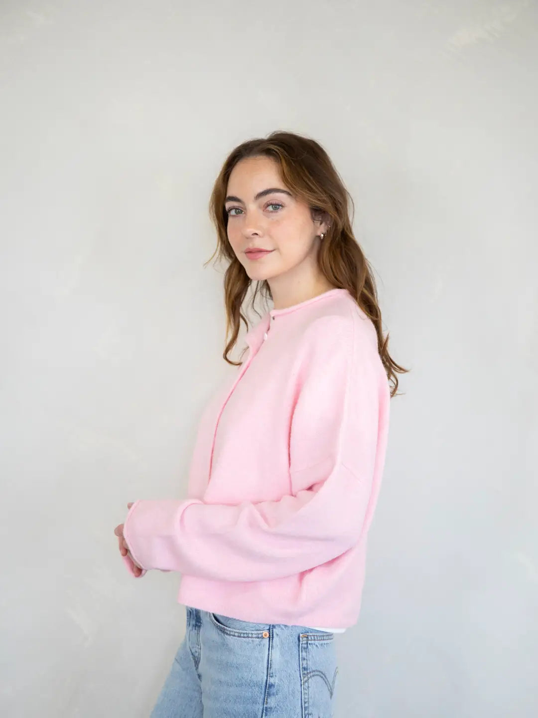 Simply the Best Cardi | Baby Pink