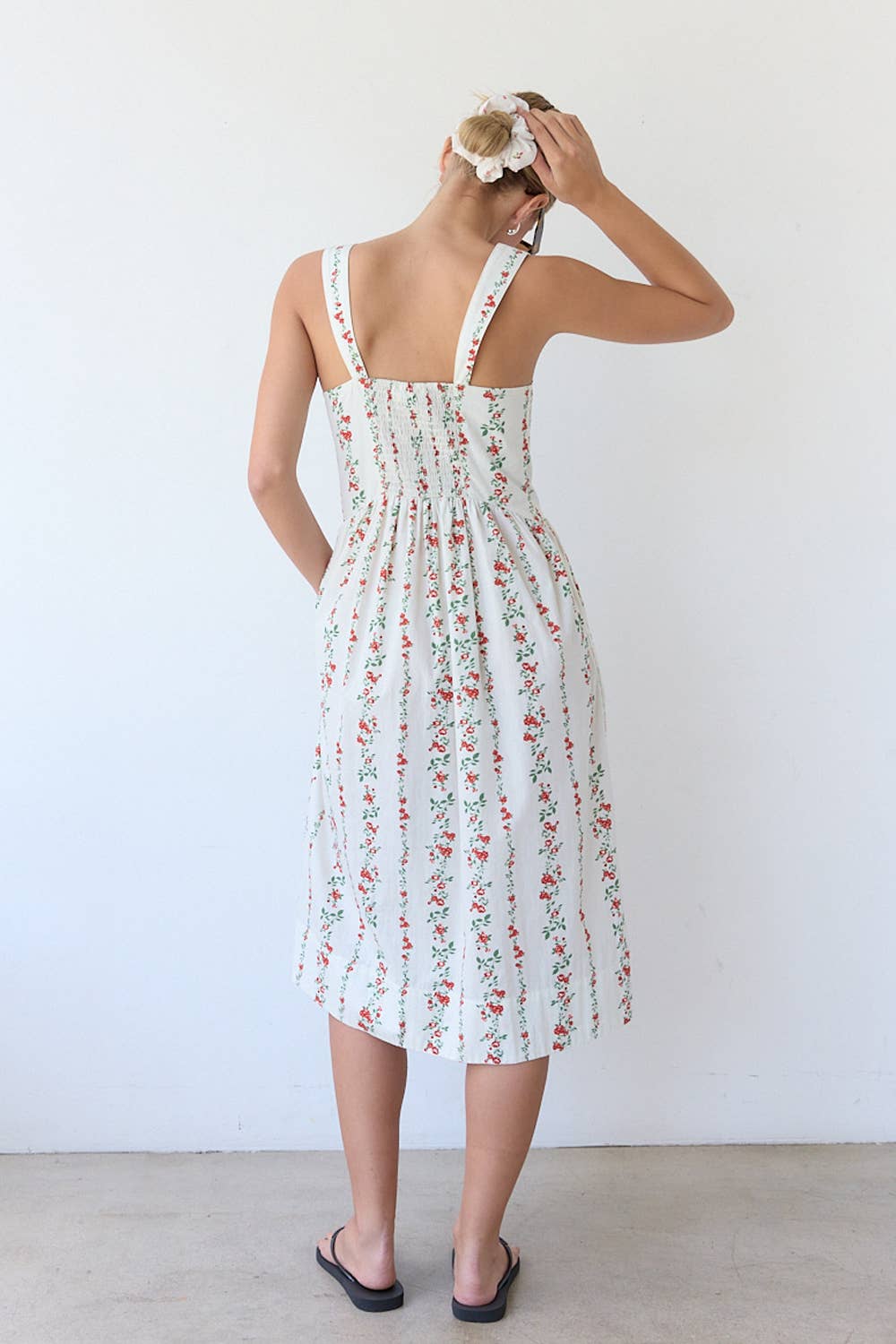 Sicilian Summer Midi Dress