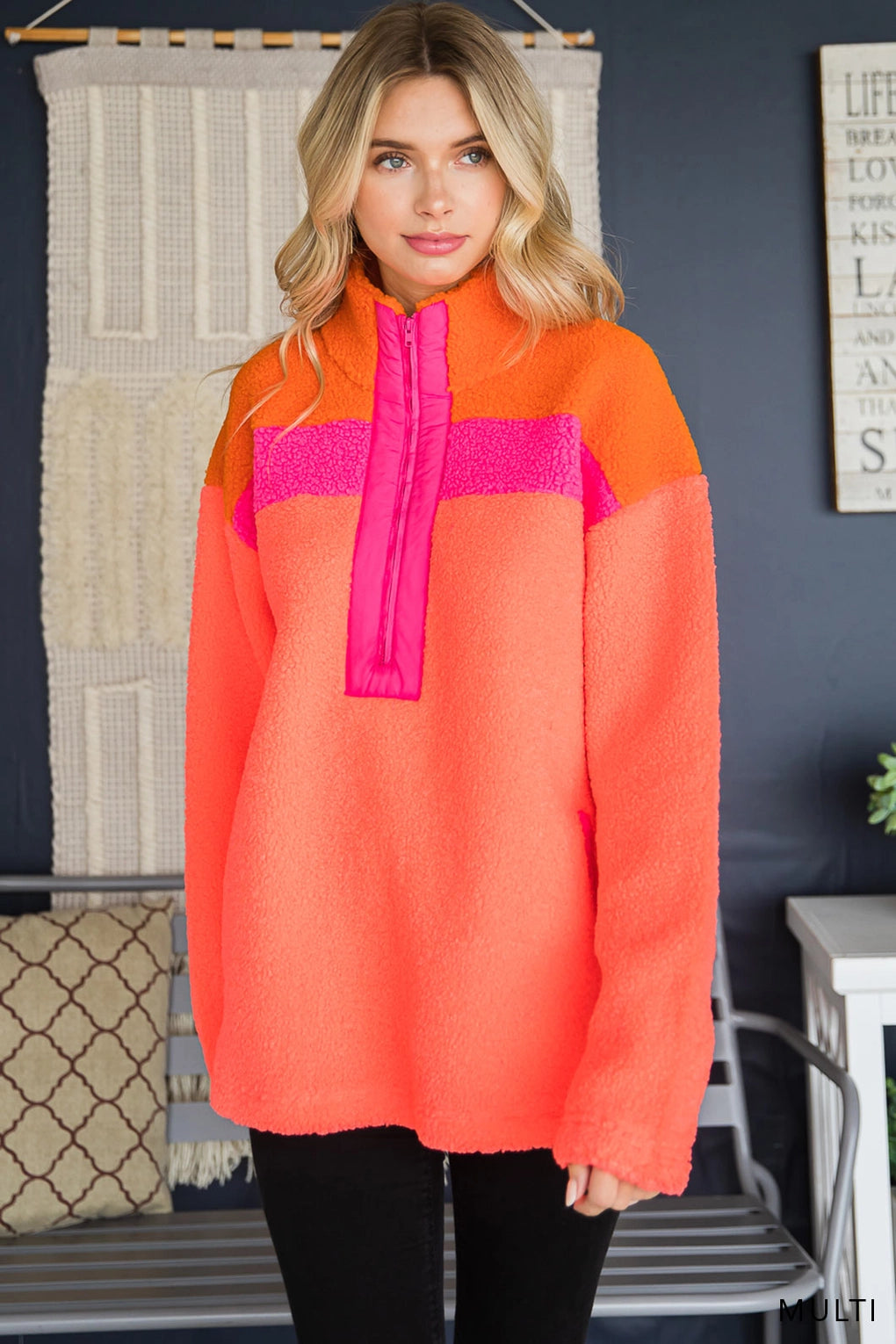 Orange You Glad Quarter Zip