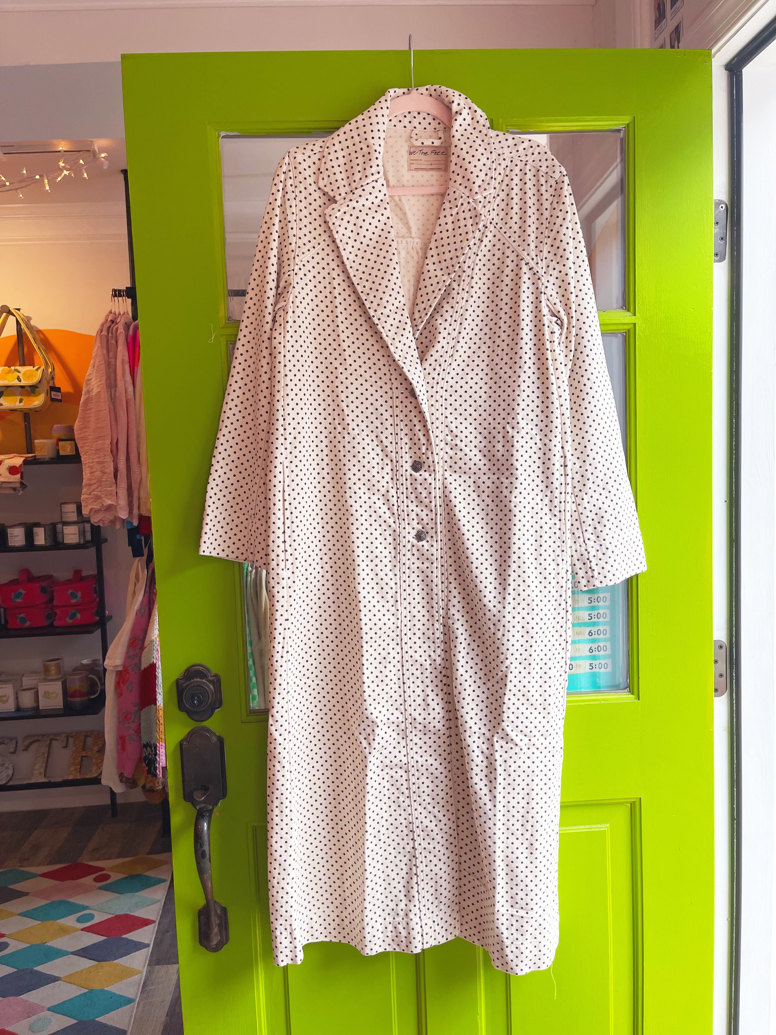 Monique Denim Duster (Ivory) | Free People