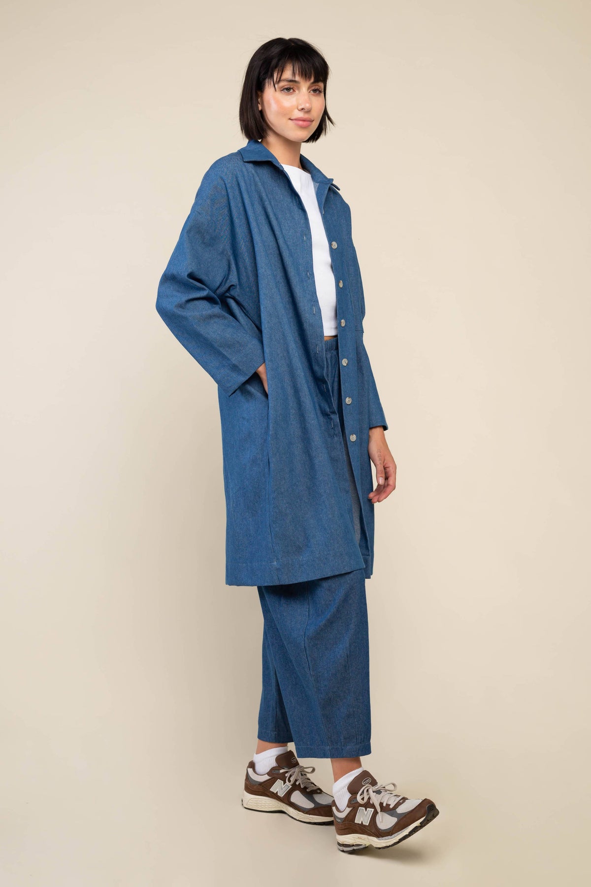 Esme Denim Chore Overshirt