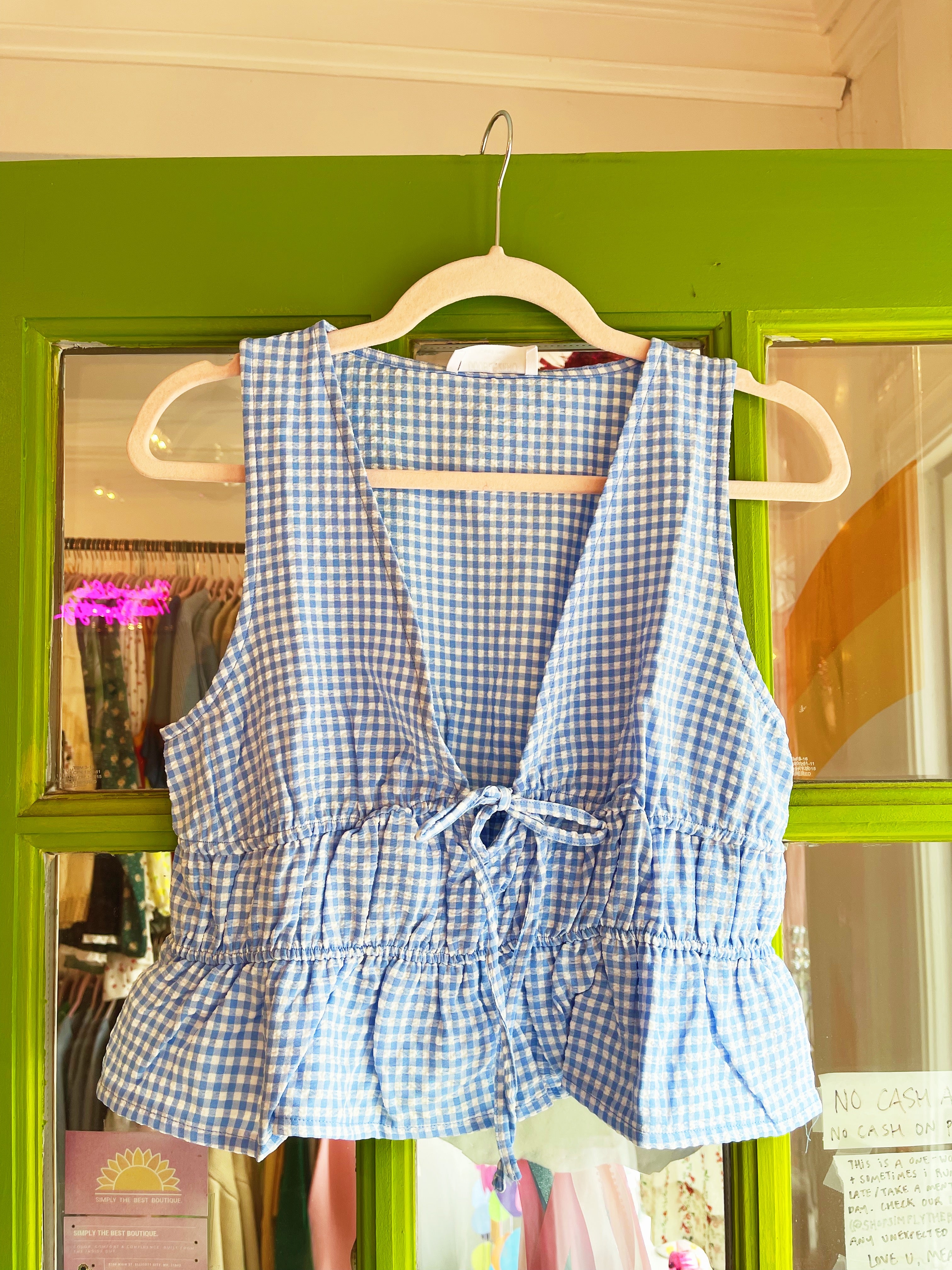 Dorothy + Toto Flouncy Tank