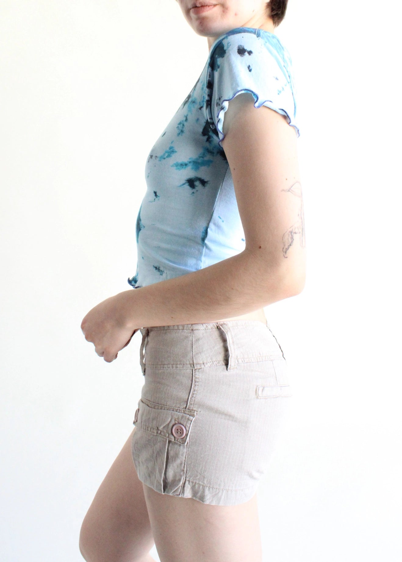 Upcycled Baby Tee | AMERICAN RECYCLED CLOTHING