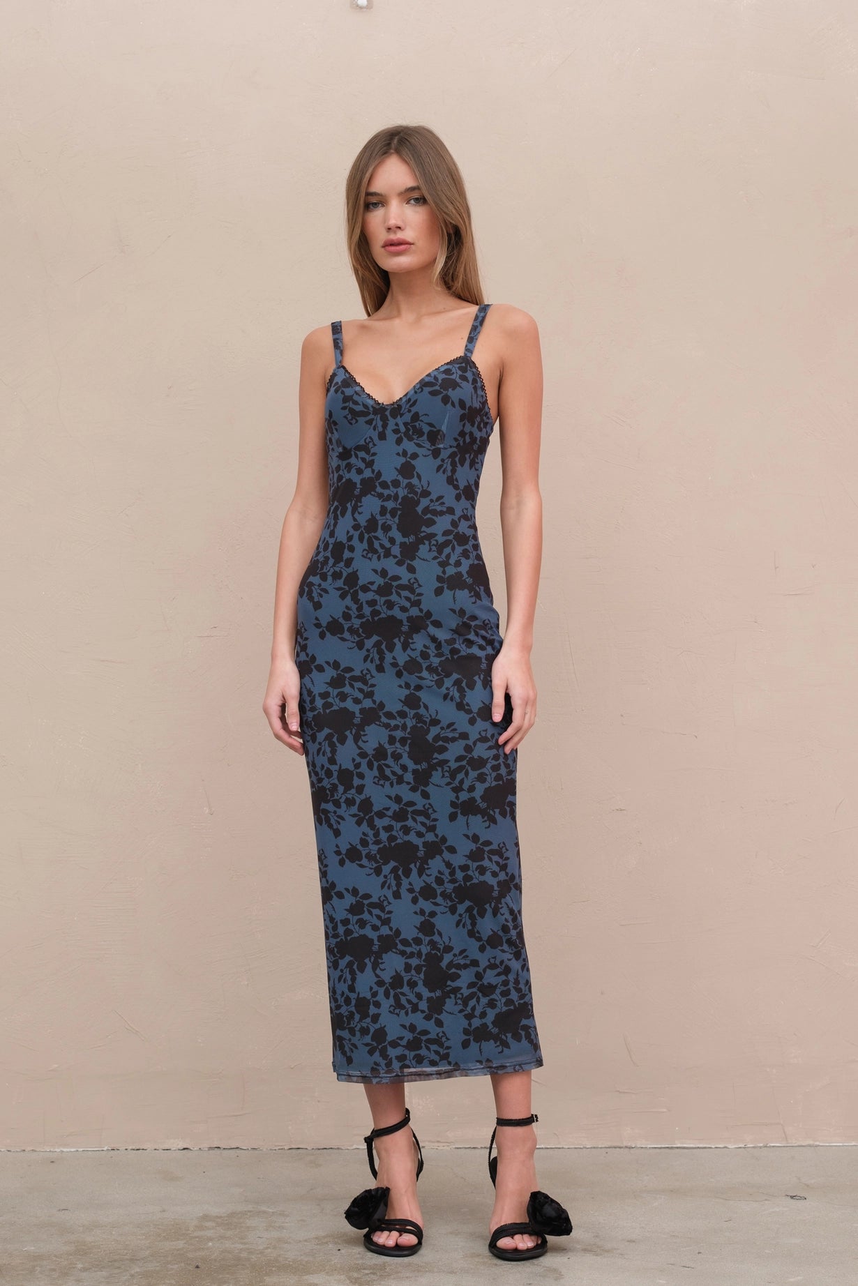 House of Blues Midi Dress