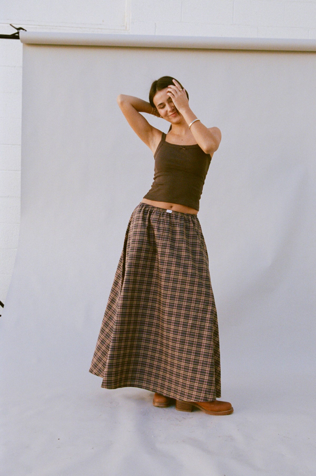 DREAM SKIRT (THISTLE TARTAN) | Rat Boi