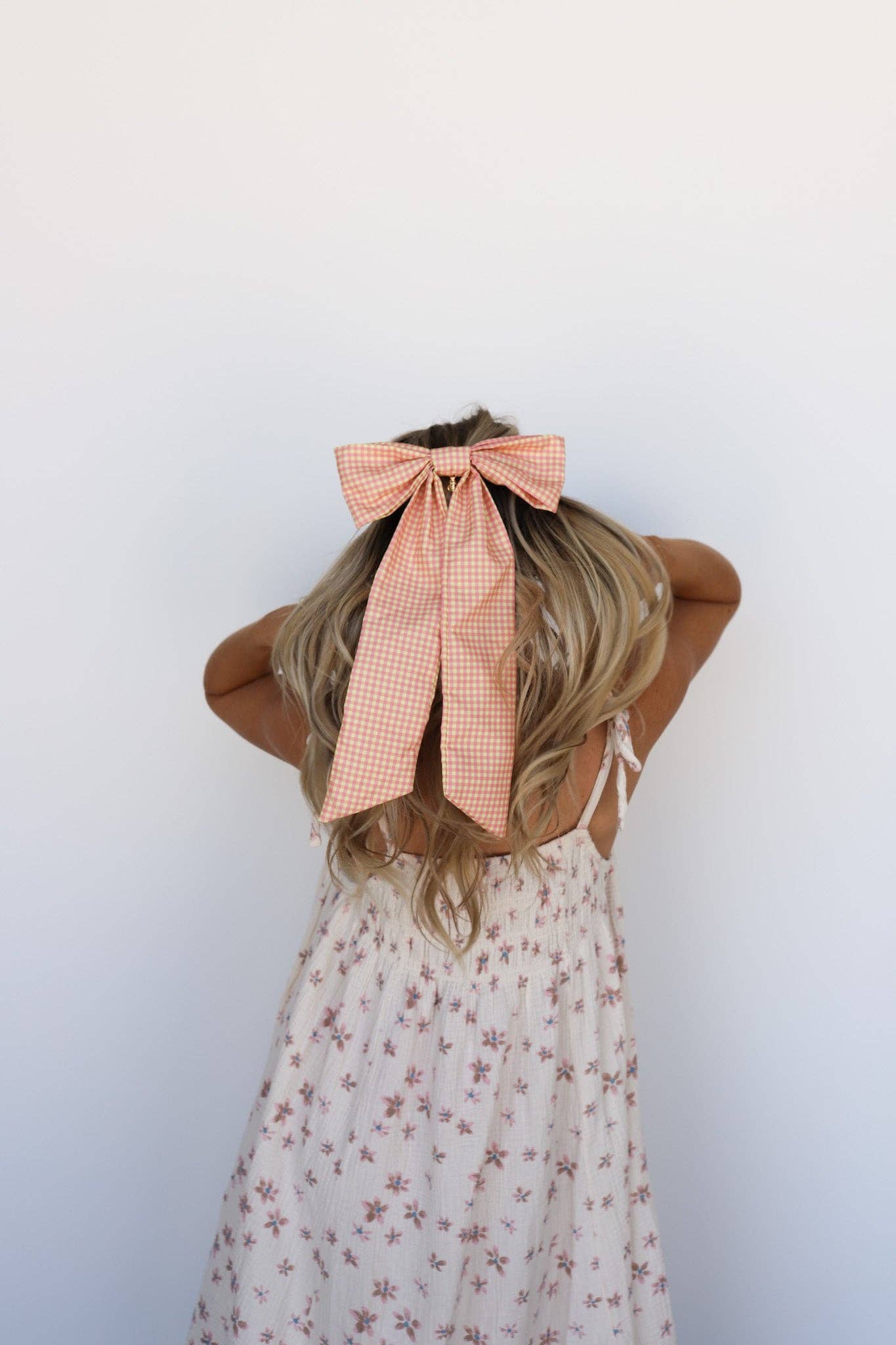 PINK PLAID jumBOW | KAXI
