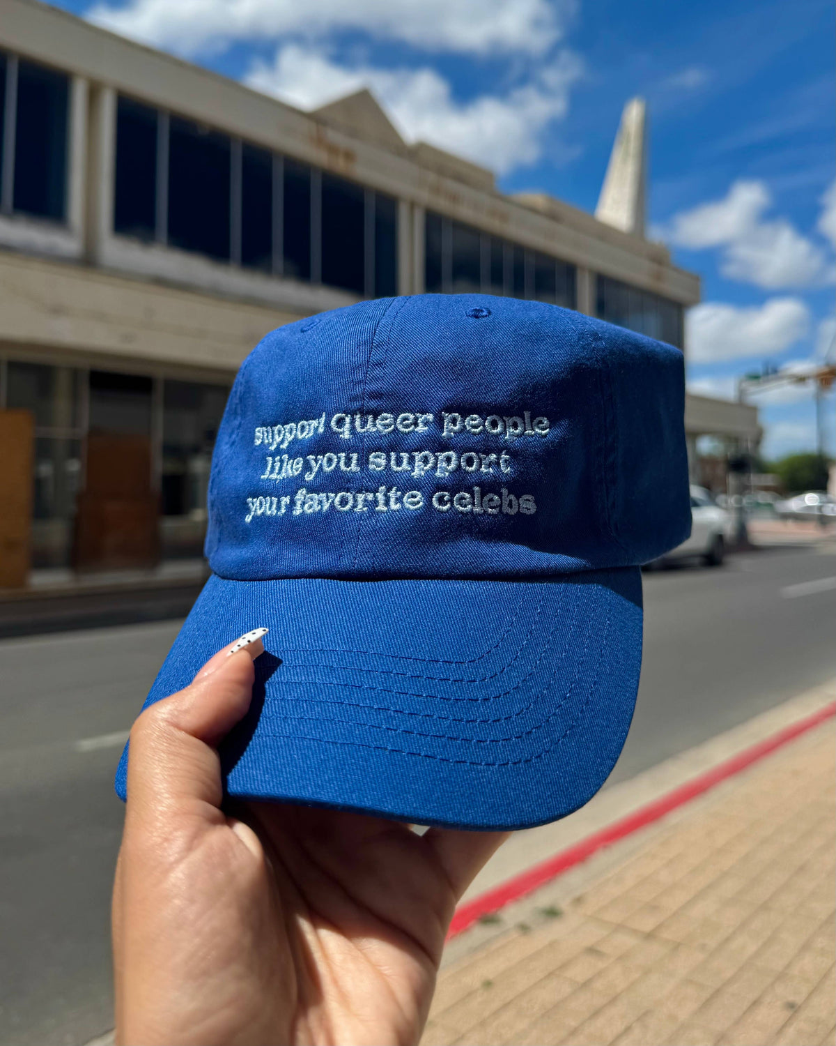 SUPPORT QUEER PPL Cap | Jen Zeano Designs