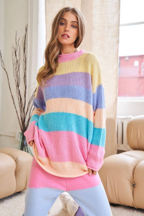 Reading Rainbow Tunic Sweater