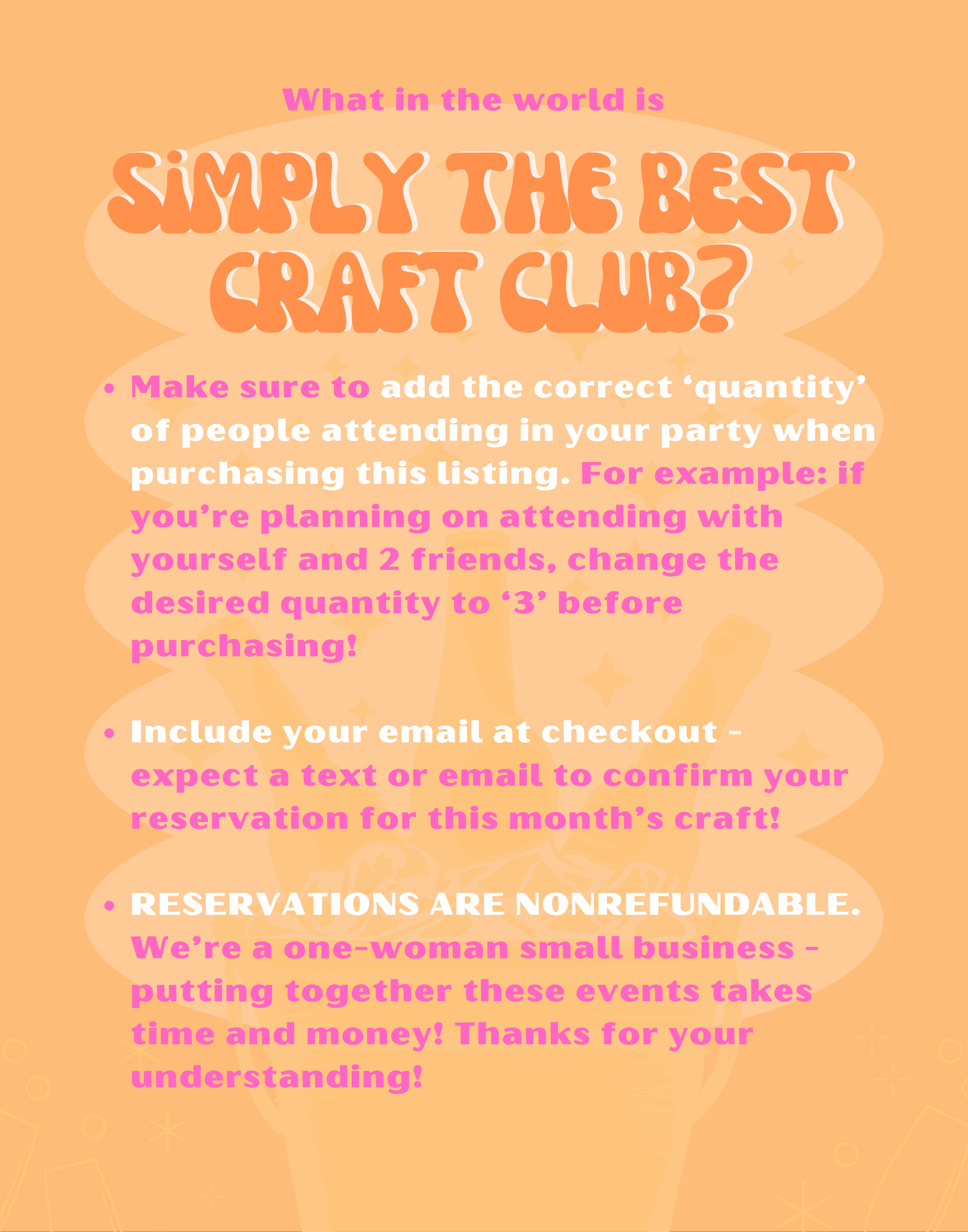 Simply the Best Craft Club - November 2025