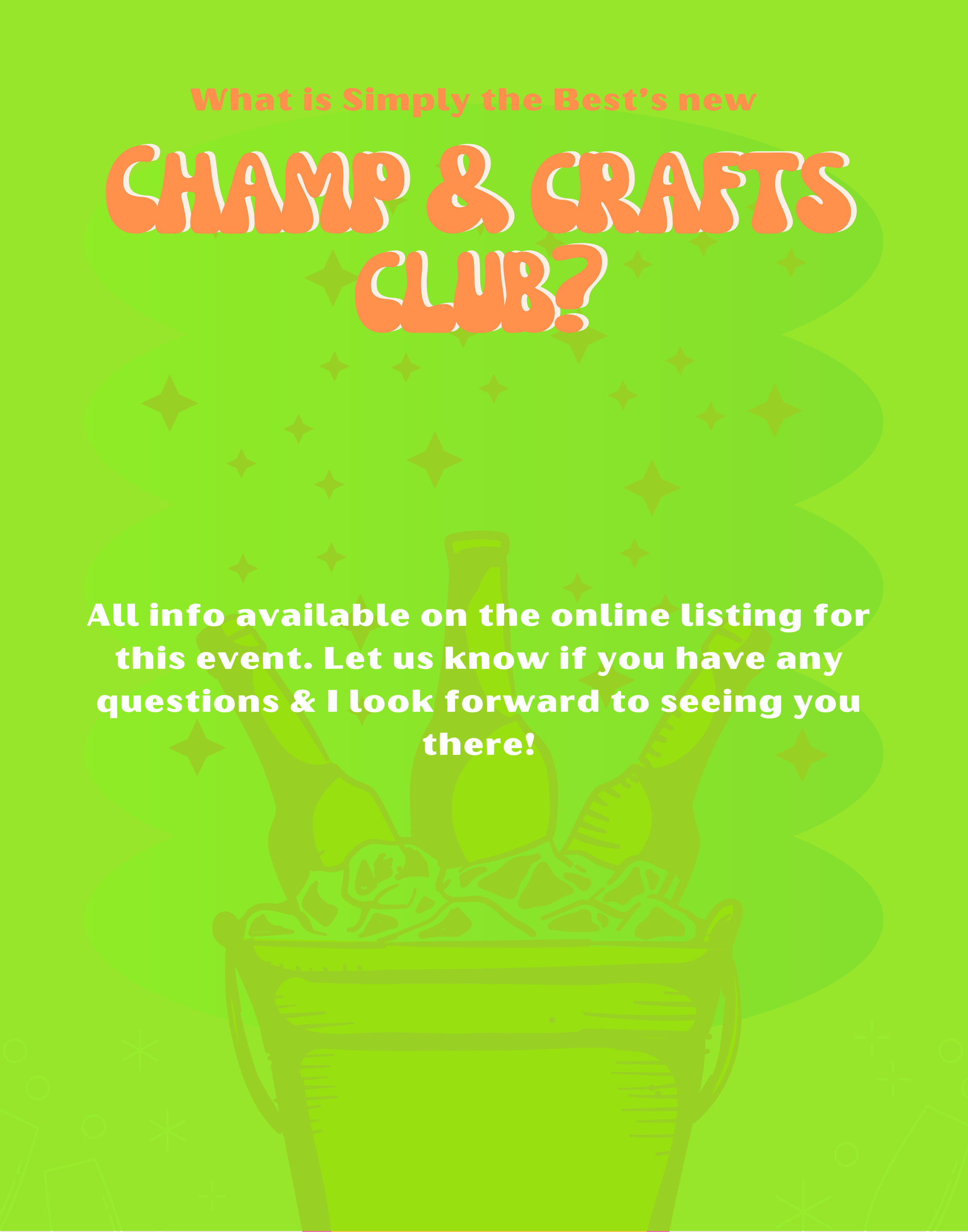 Champ & Crafts Club - August 2024