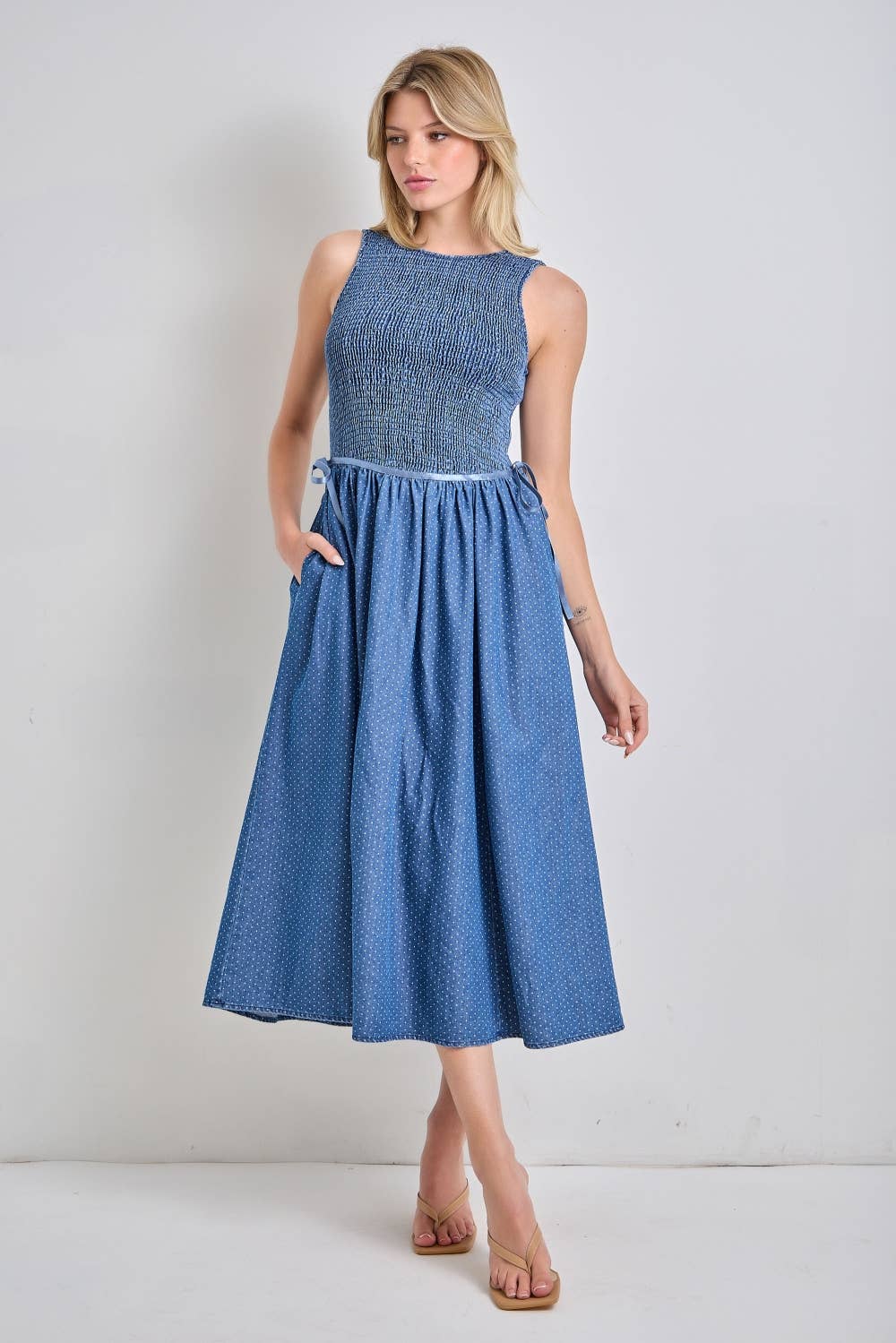 Bluebonnet Midi Dress