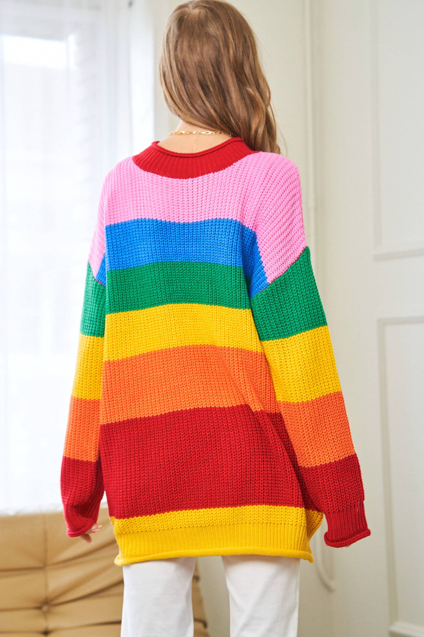 Reading Rainbow Tunic Sweater