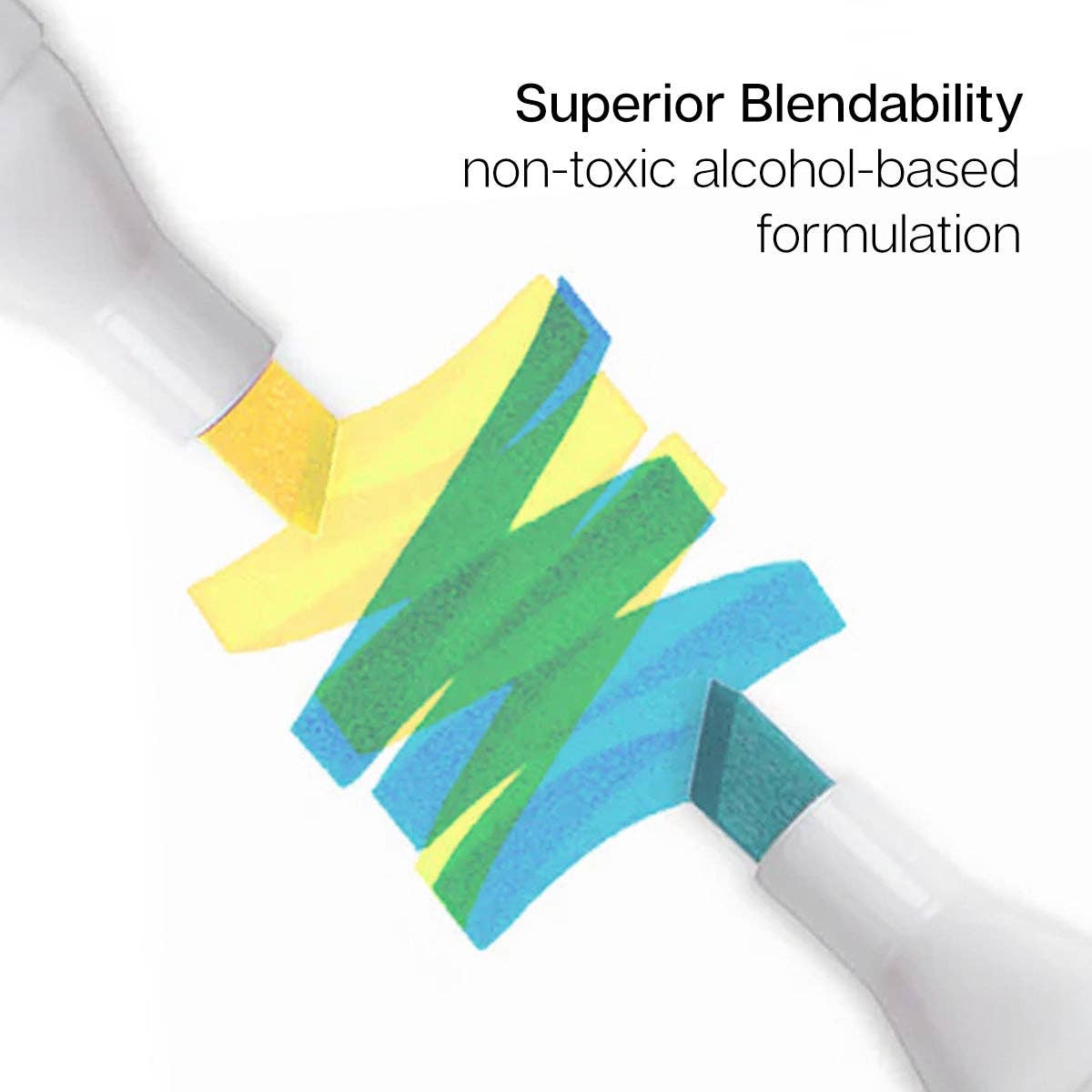 PRO Double-Ended Alcohol Markers - 24 Bright Colors | KINGART