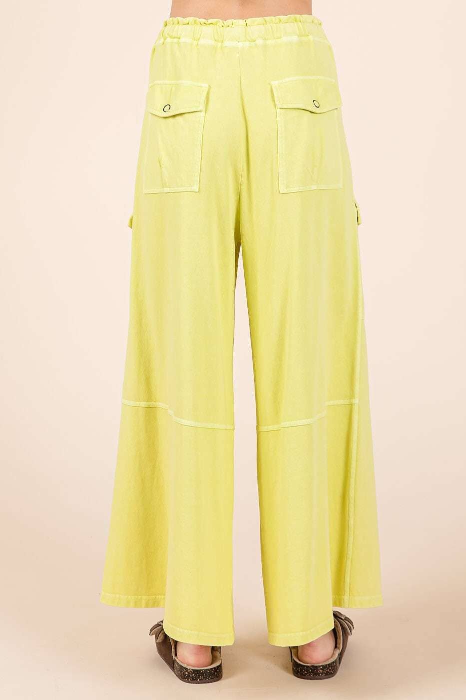 Buttercup Terry Cargo Pants