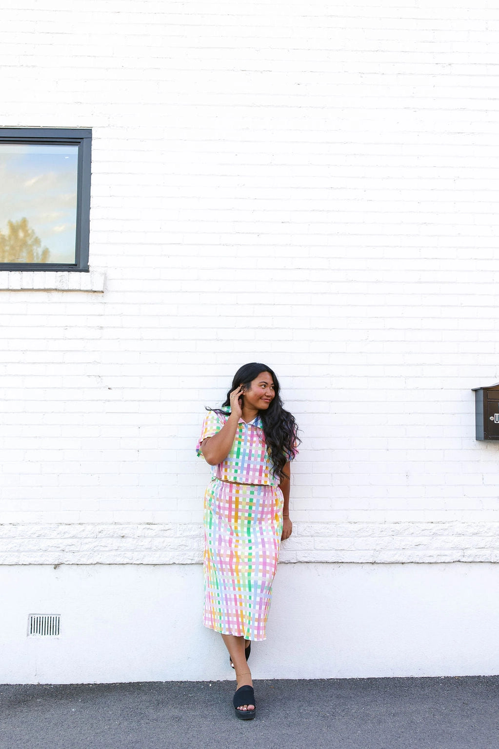 Get Noticed Plisse Skirt | TABY ORIGINALS