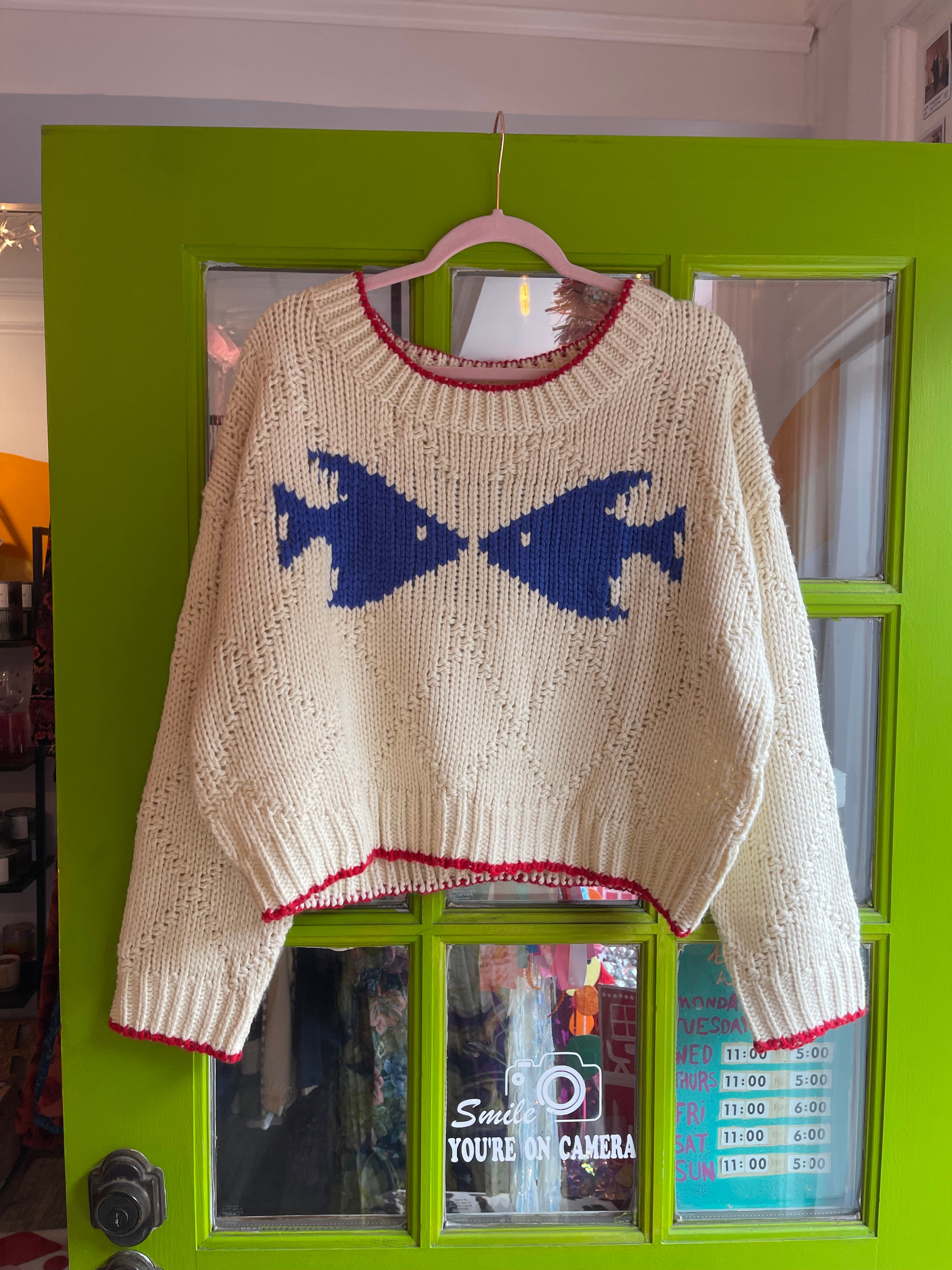 Lakeside Evenings Cropped Sweater