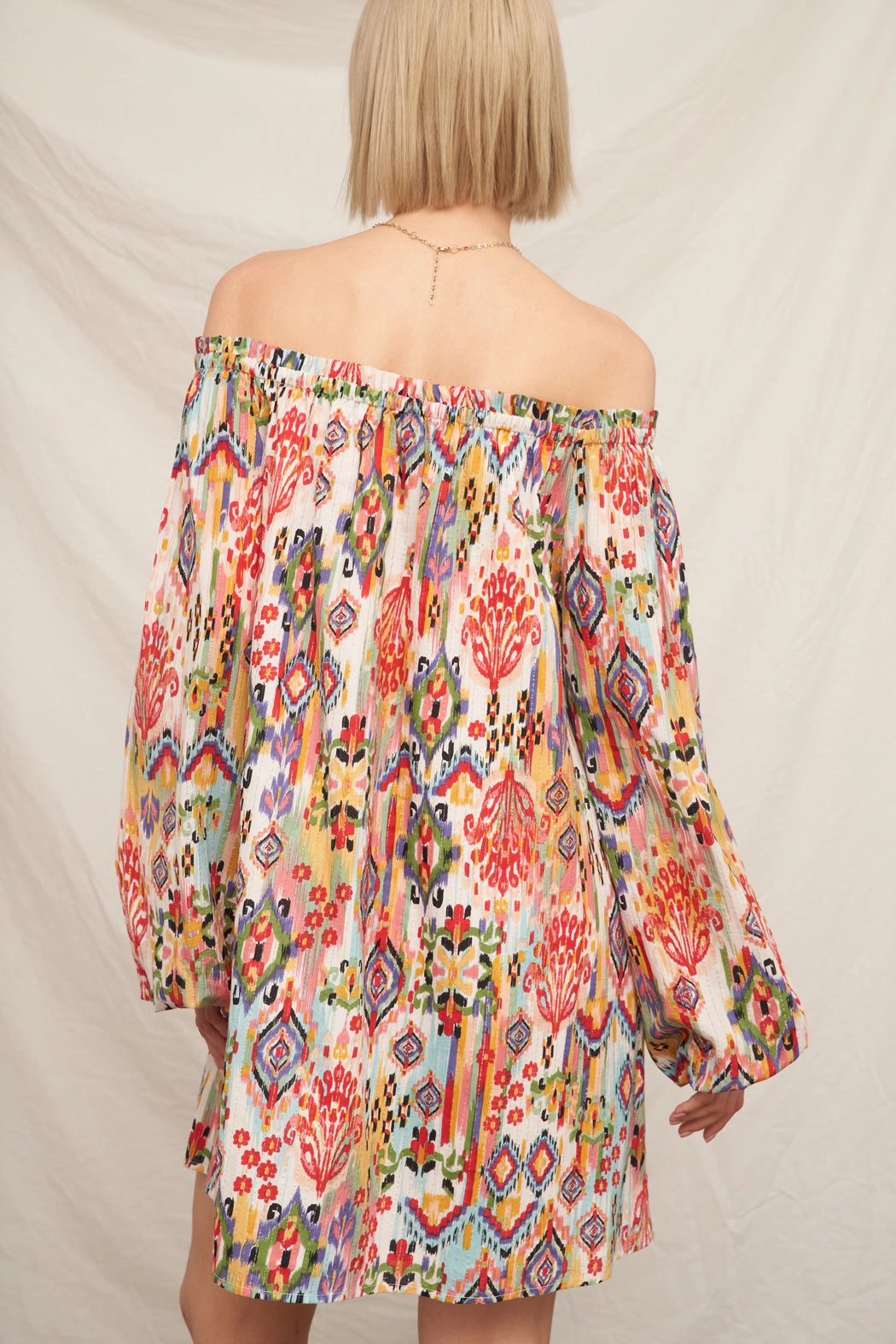Havana Nights Off-the-Shoulder Minidress