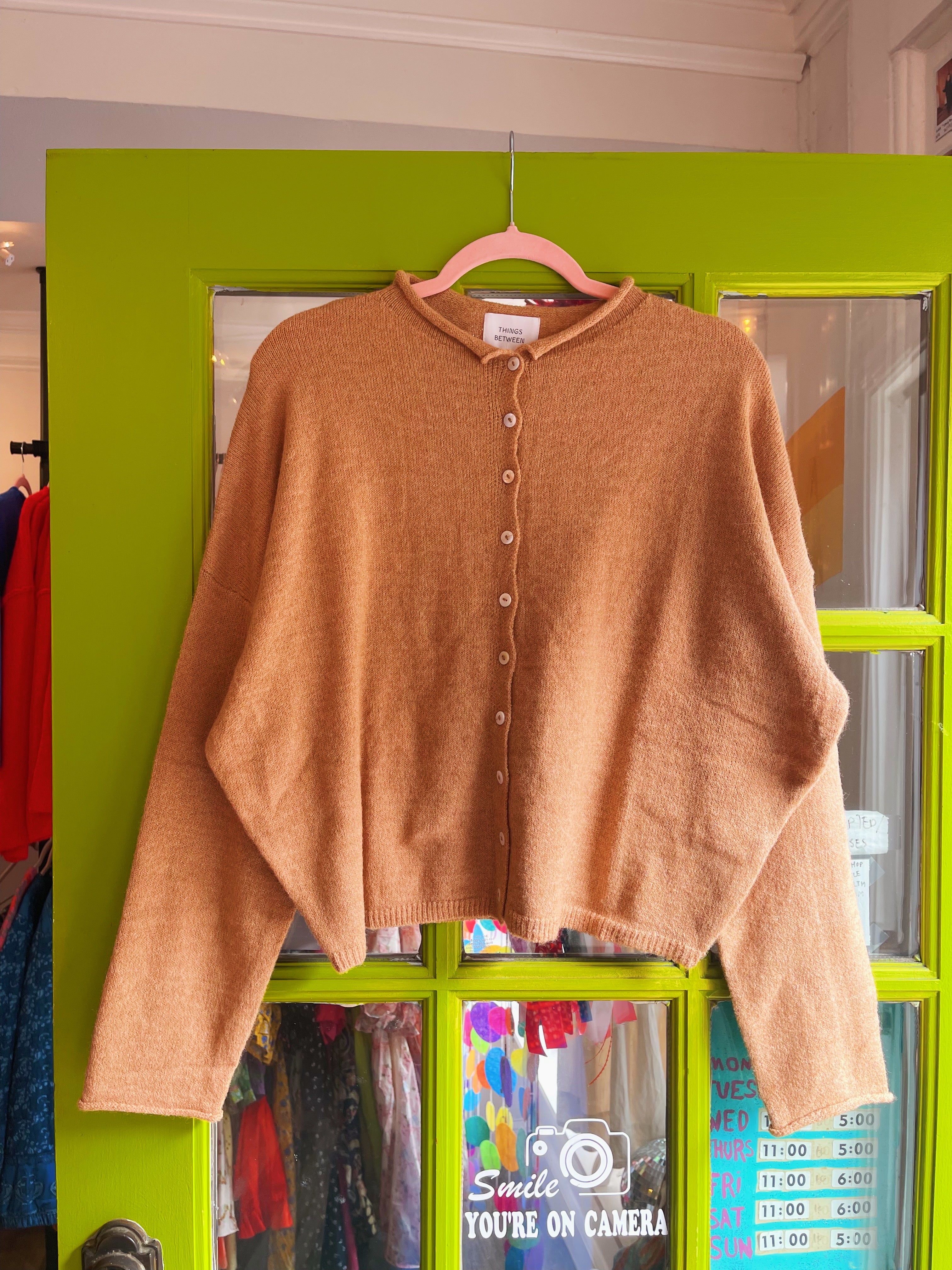 Simply the Best Cardi | Camel