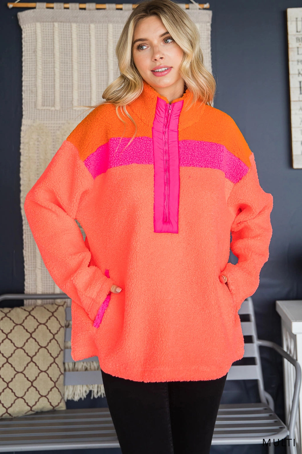 Orange You Glad Quarter Zip
