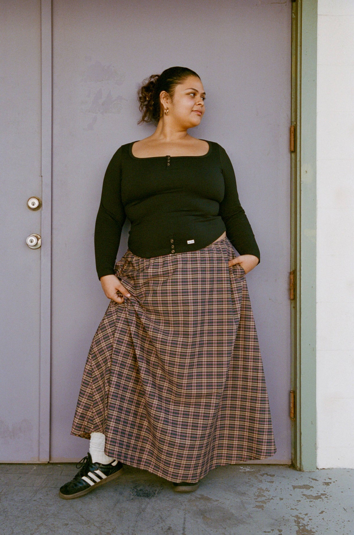 DREAM SKIRT (THISTLE TARTAN) | Rat Boi