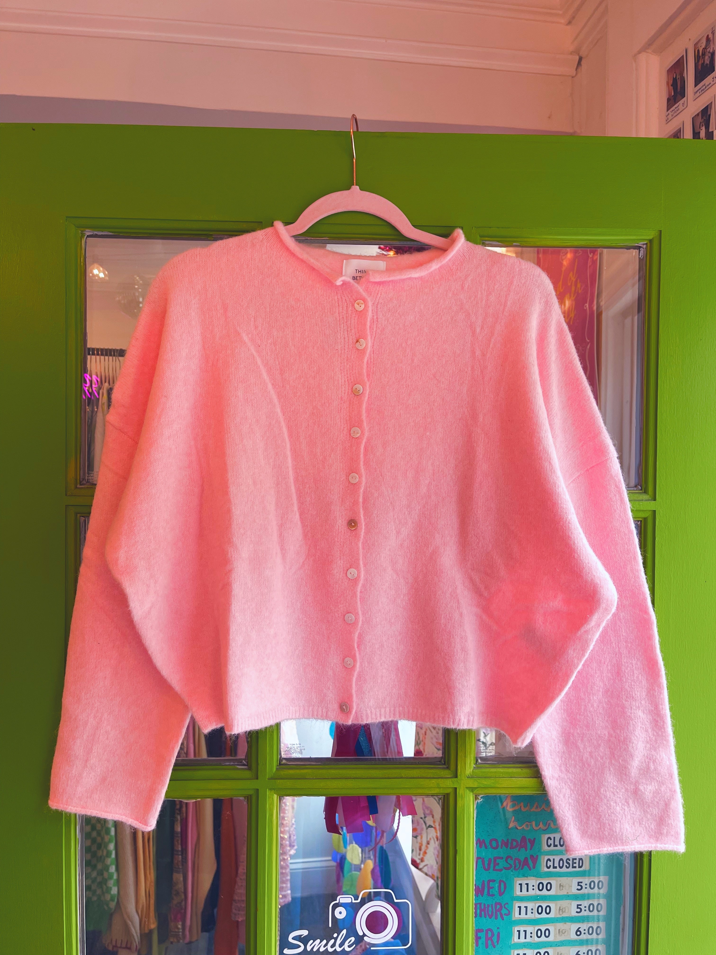 Simply the Best Cardi | Baby Pink