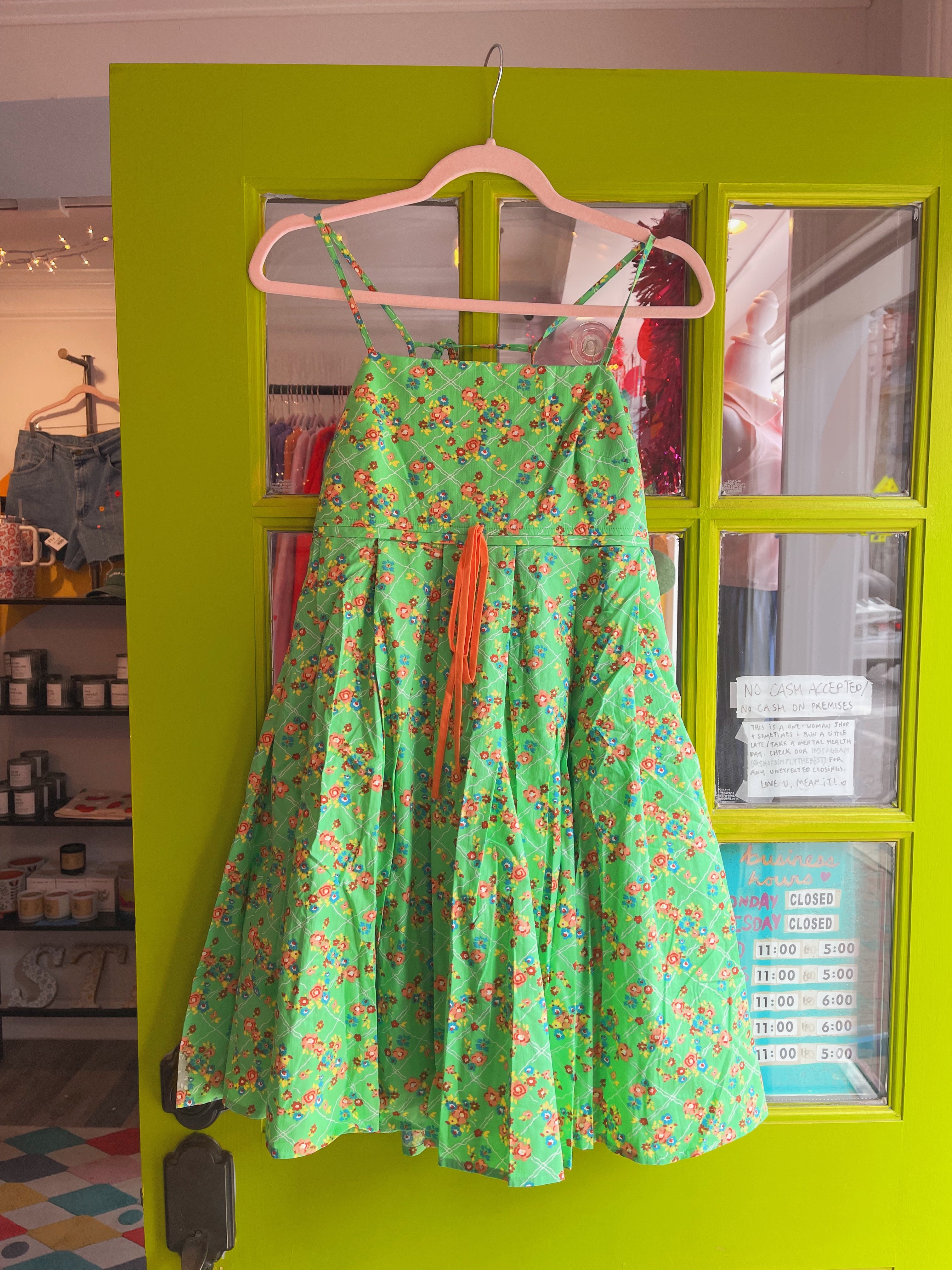 Mint Mocktail Minidress