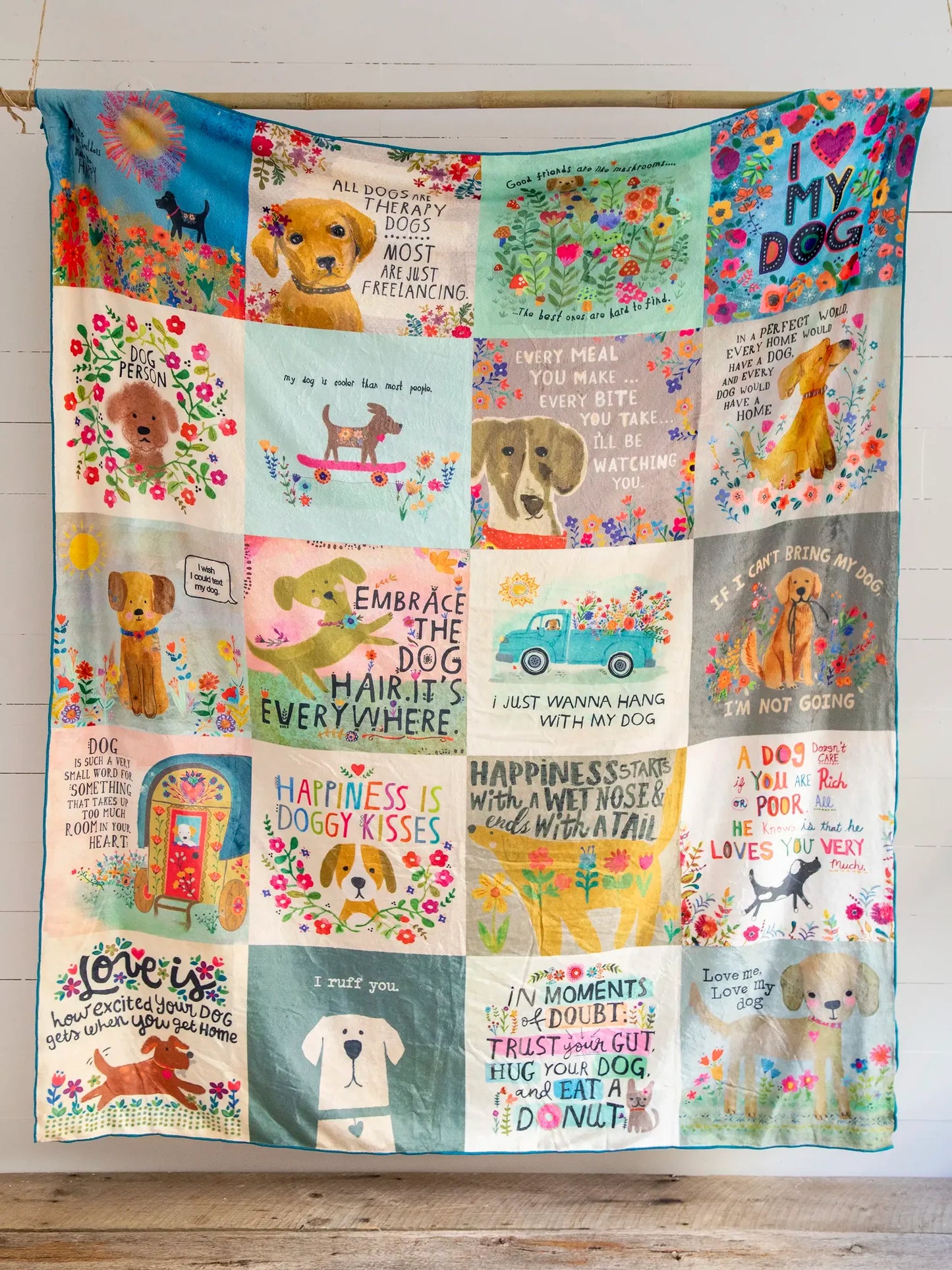 XL Double-Sided Cozy Blanket | Dog Lover