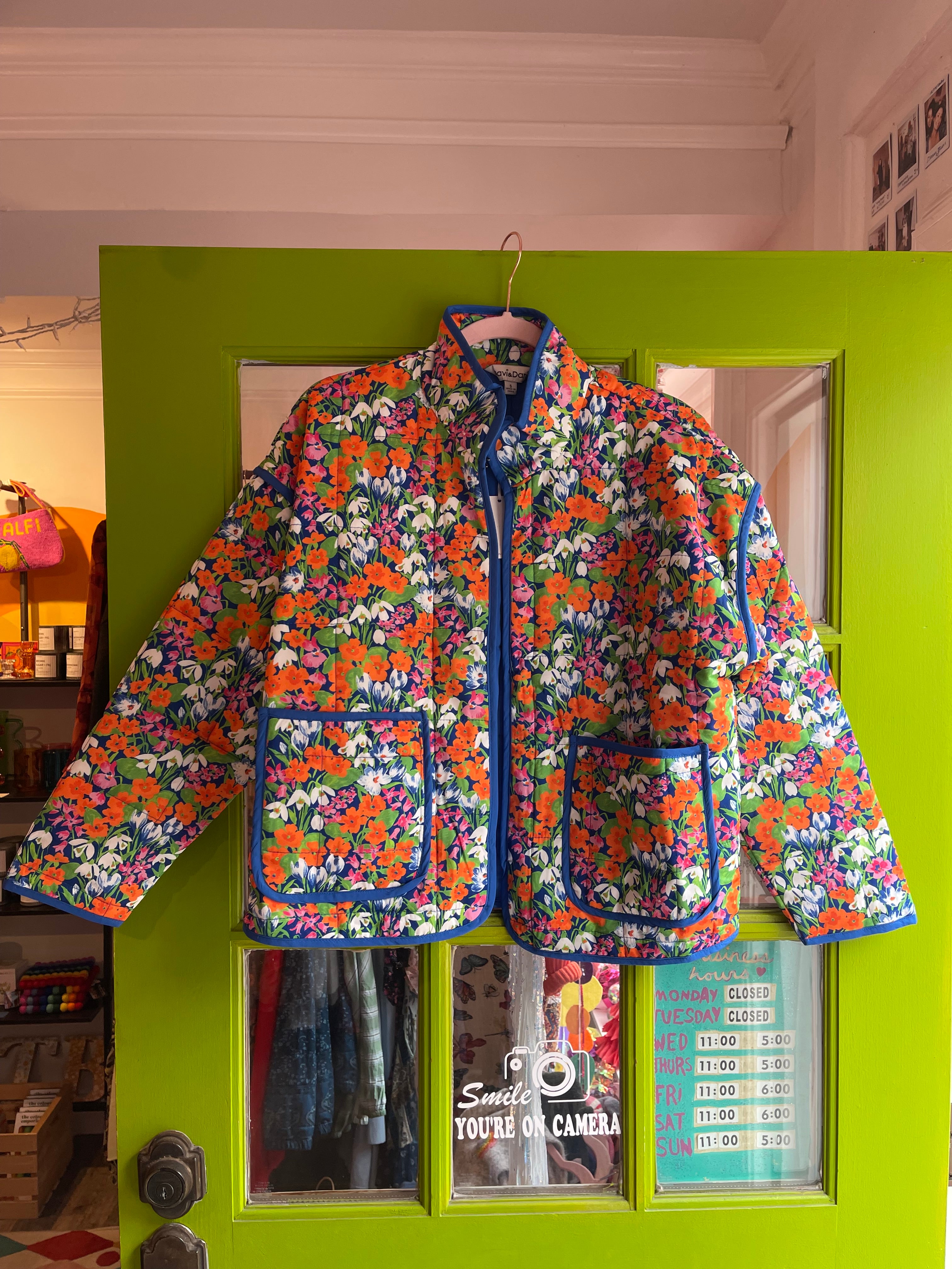 Monet's Garden Quilted Jacket