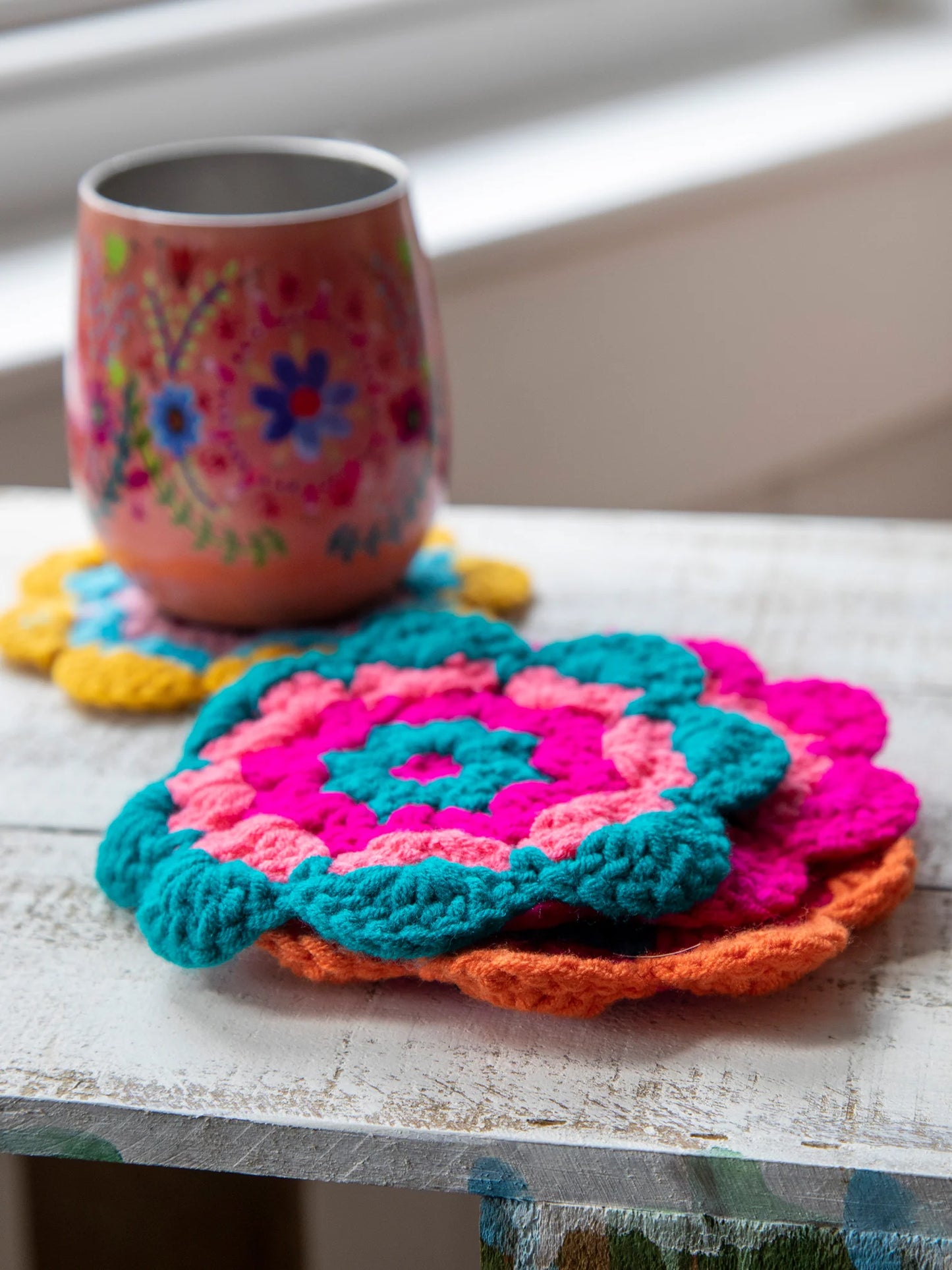 Crochet Coaster Set