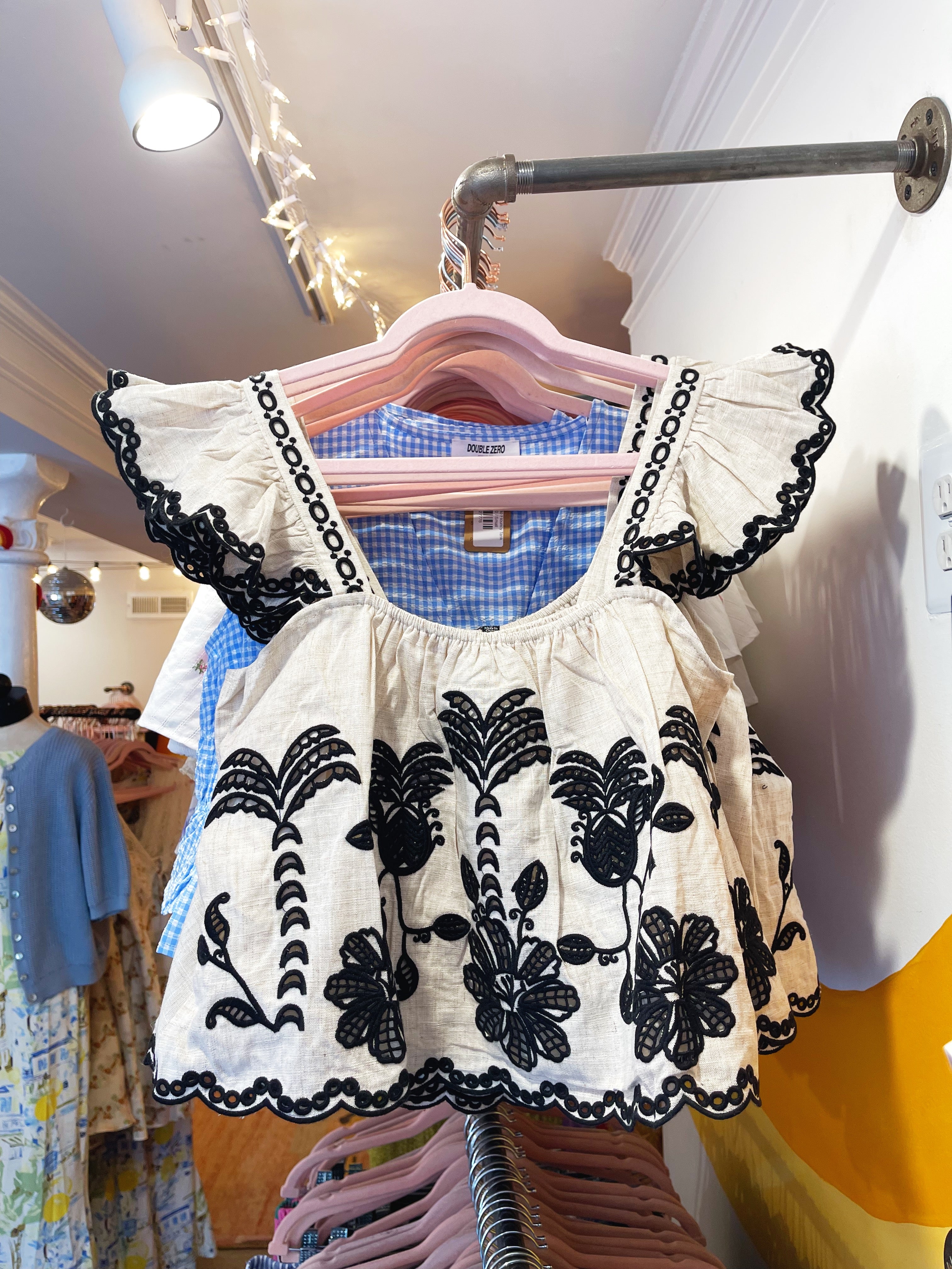 Lovely Lady May Blouse (Natural)