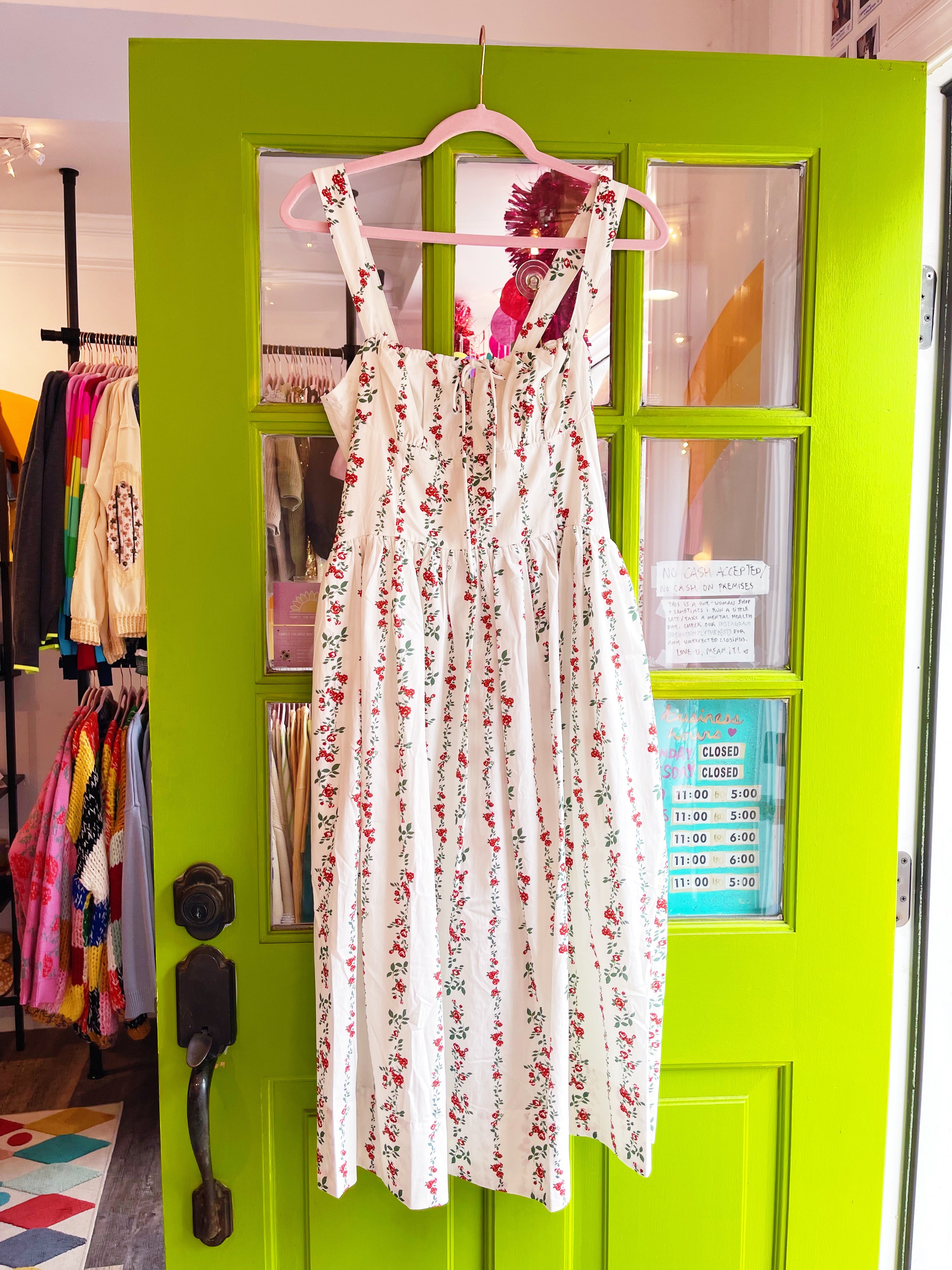 Sicilian Summer Midi Dress