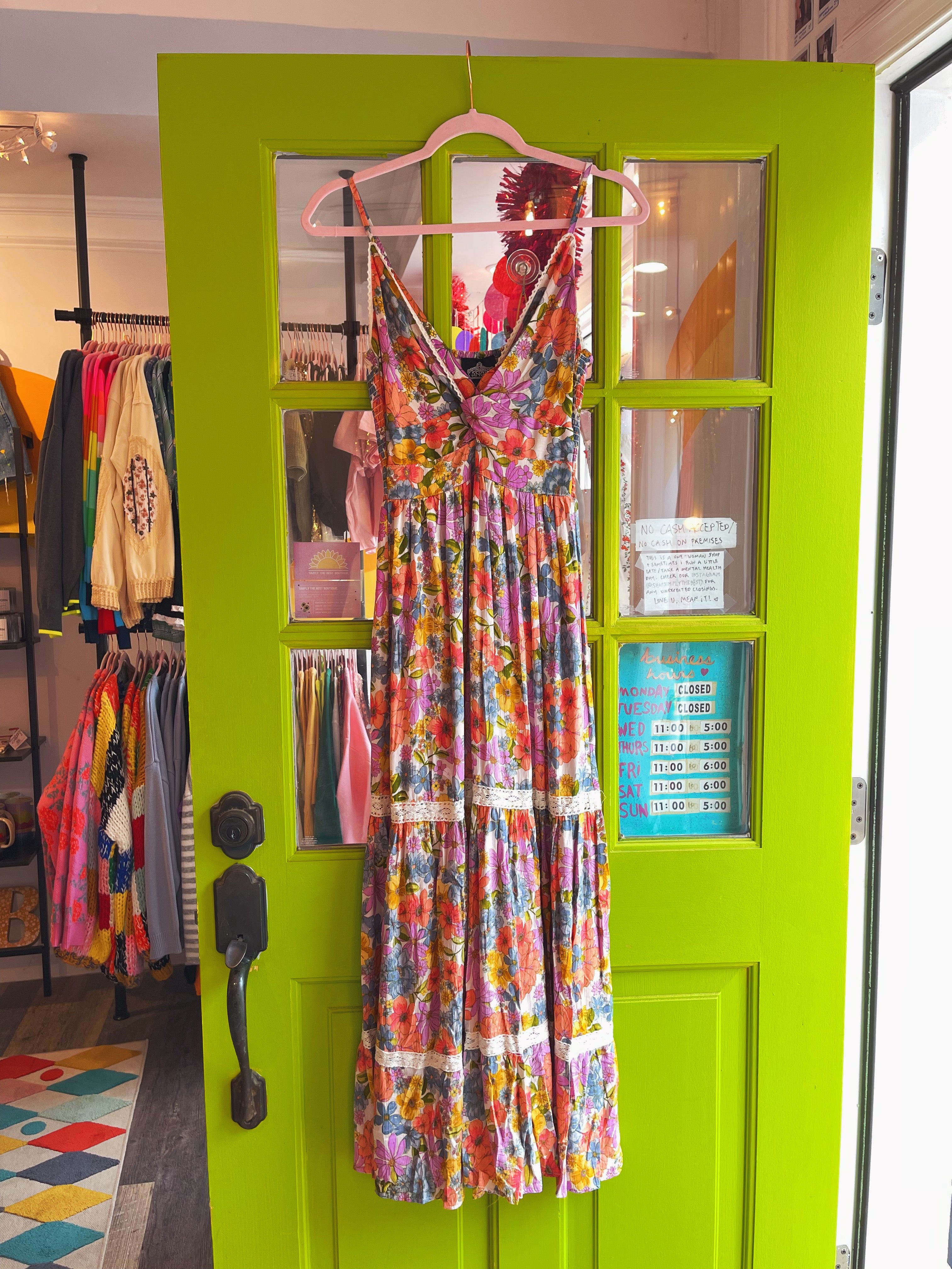 Spring Equinox Midi Dress