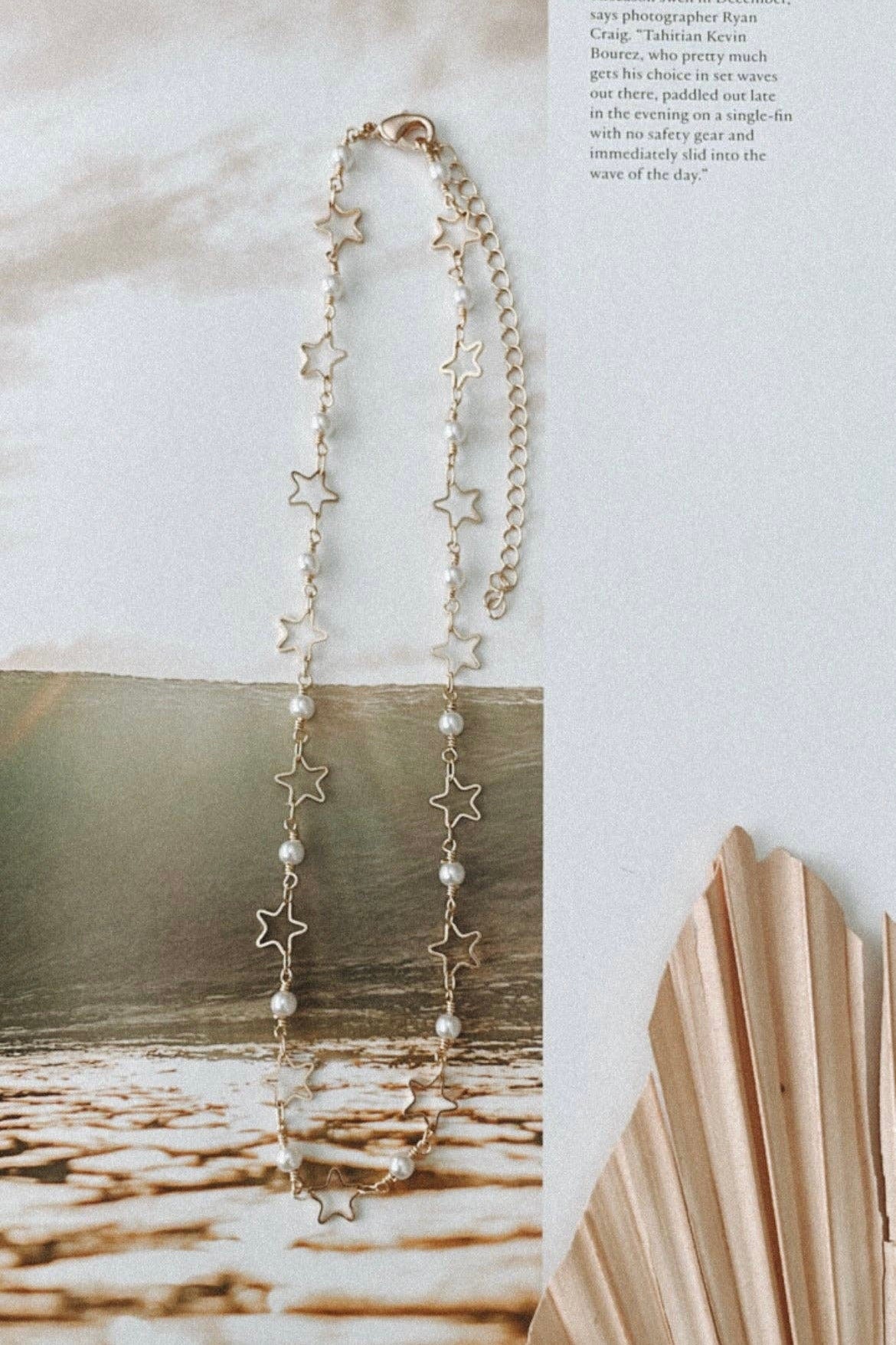 Pearls & Stars Choker