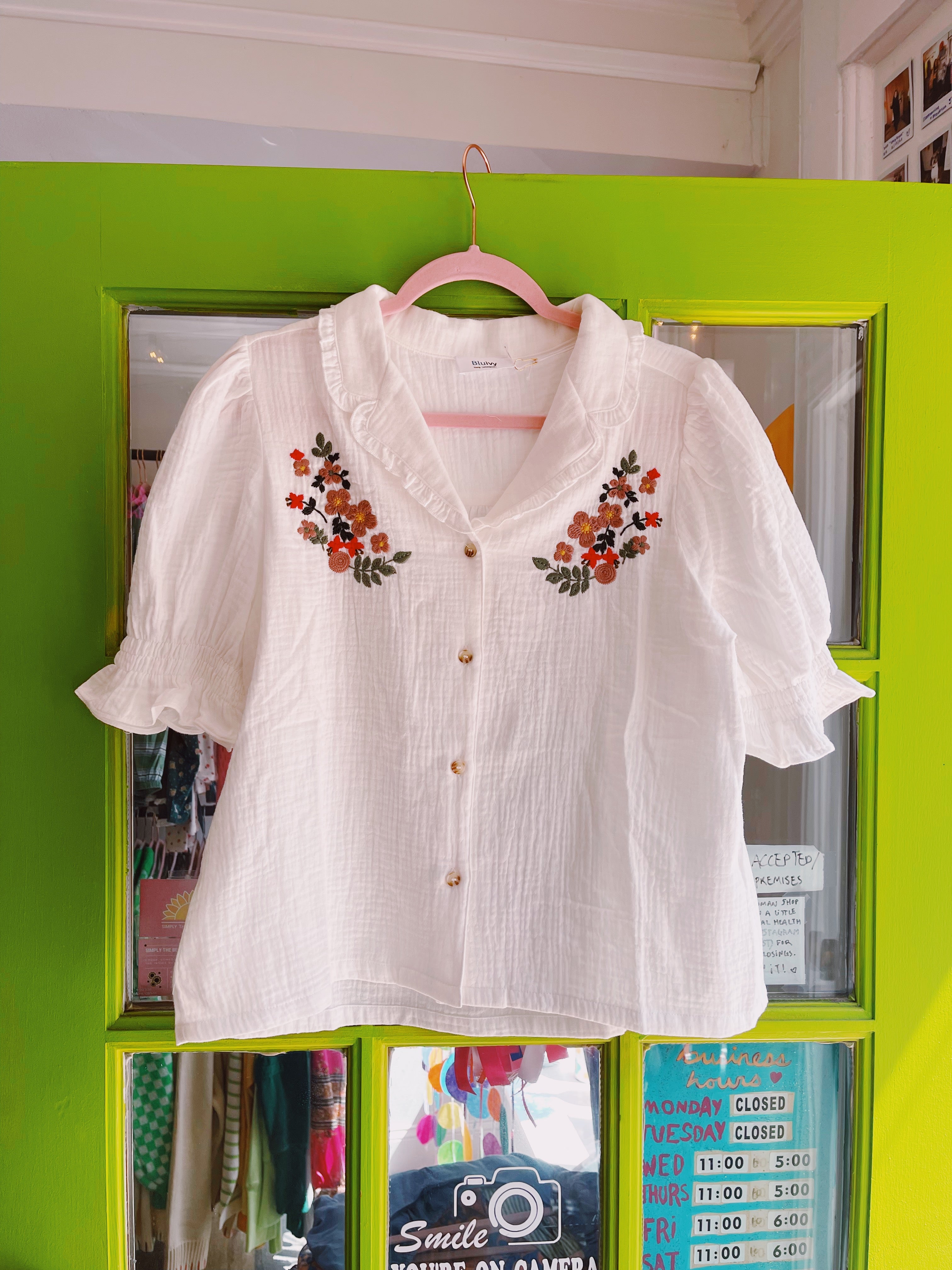 Adler Puff Sleeve Blouse