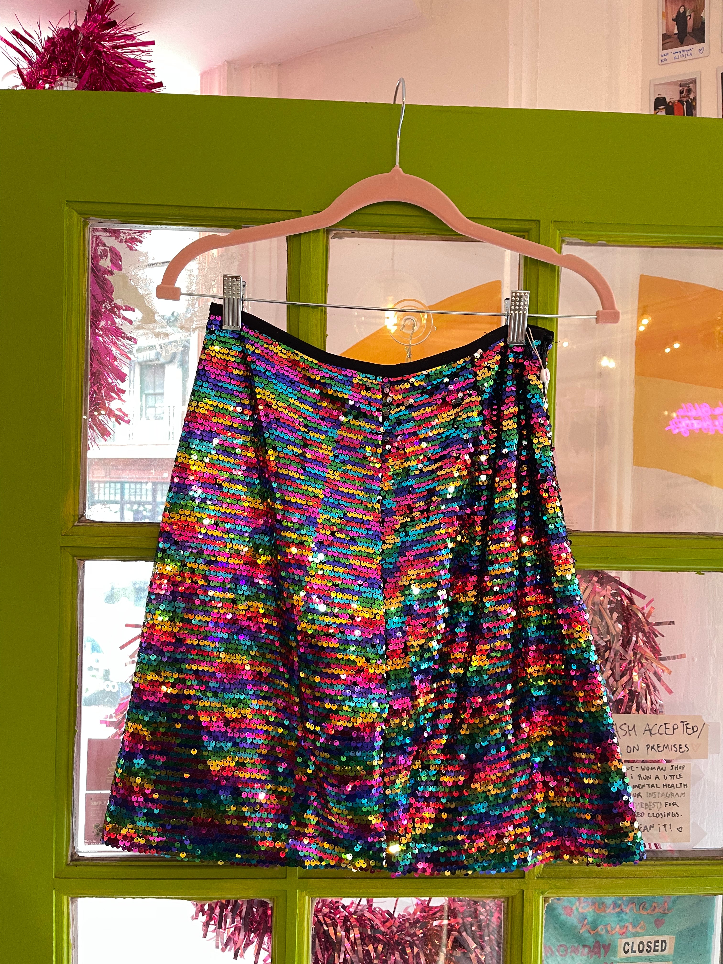 Shimmy & Shake Miniskirt | Peacock