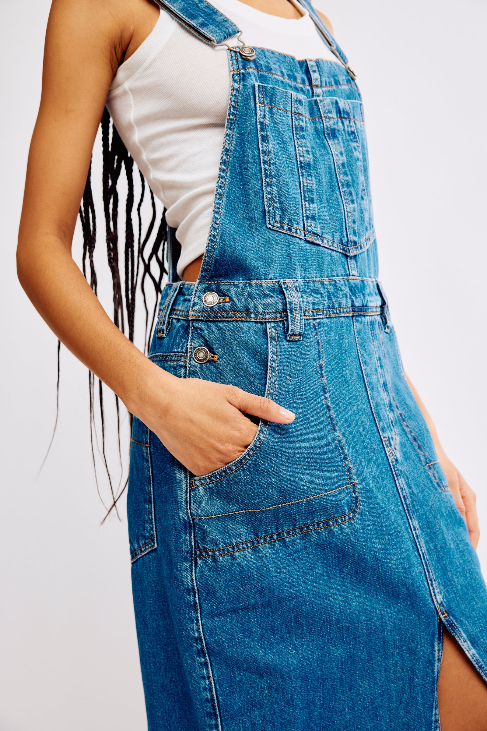 We The Free Bardot Denim Skirtall | Free People