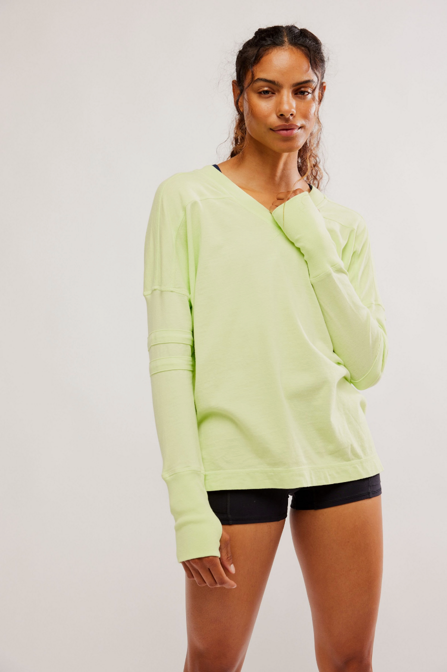 All Star Layer (Lightning Lime) | Free People