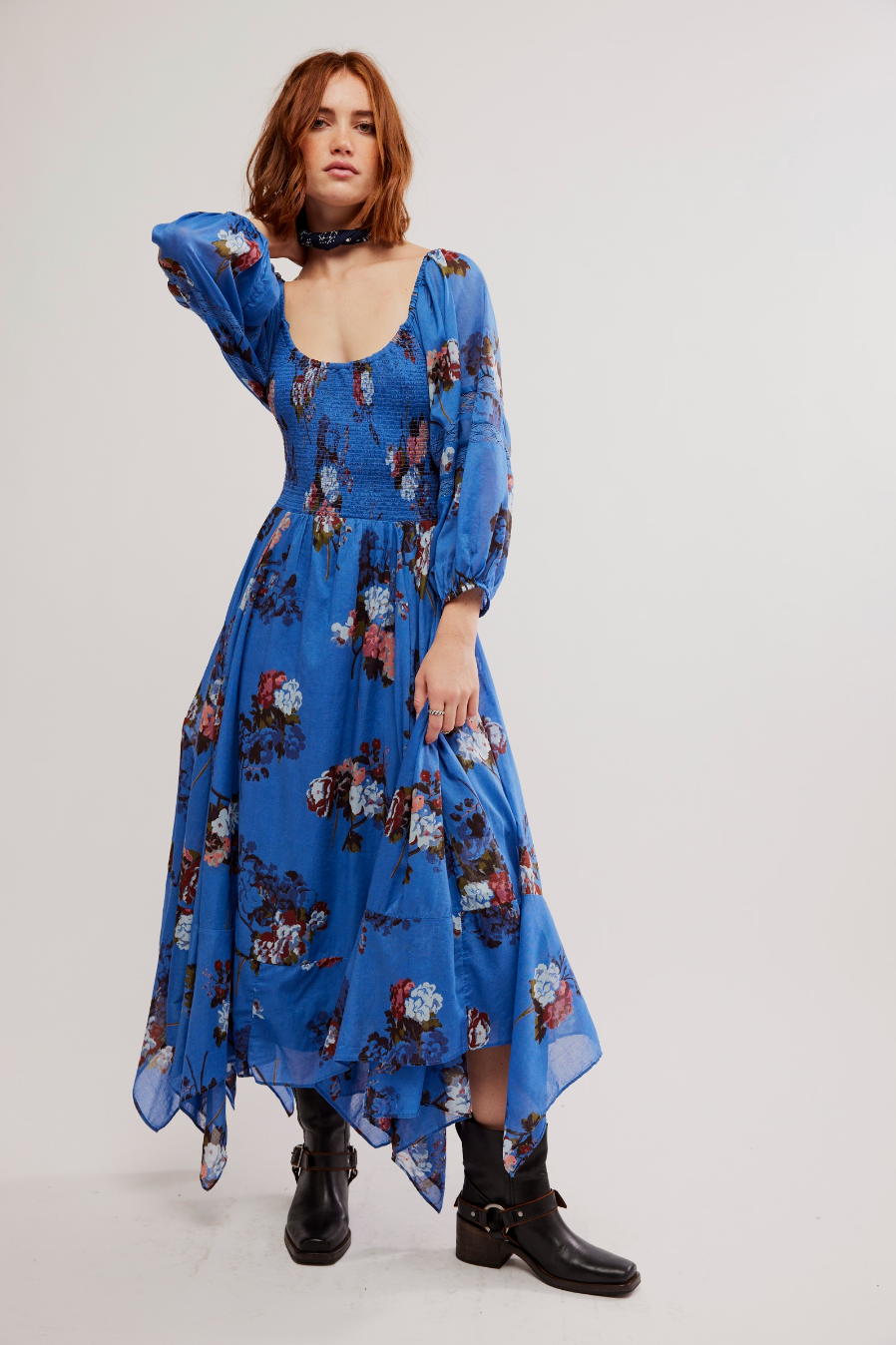 Morning Glory Maxi (Blue) | Free People